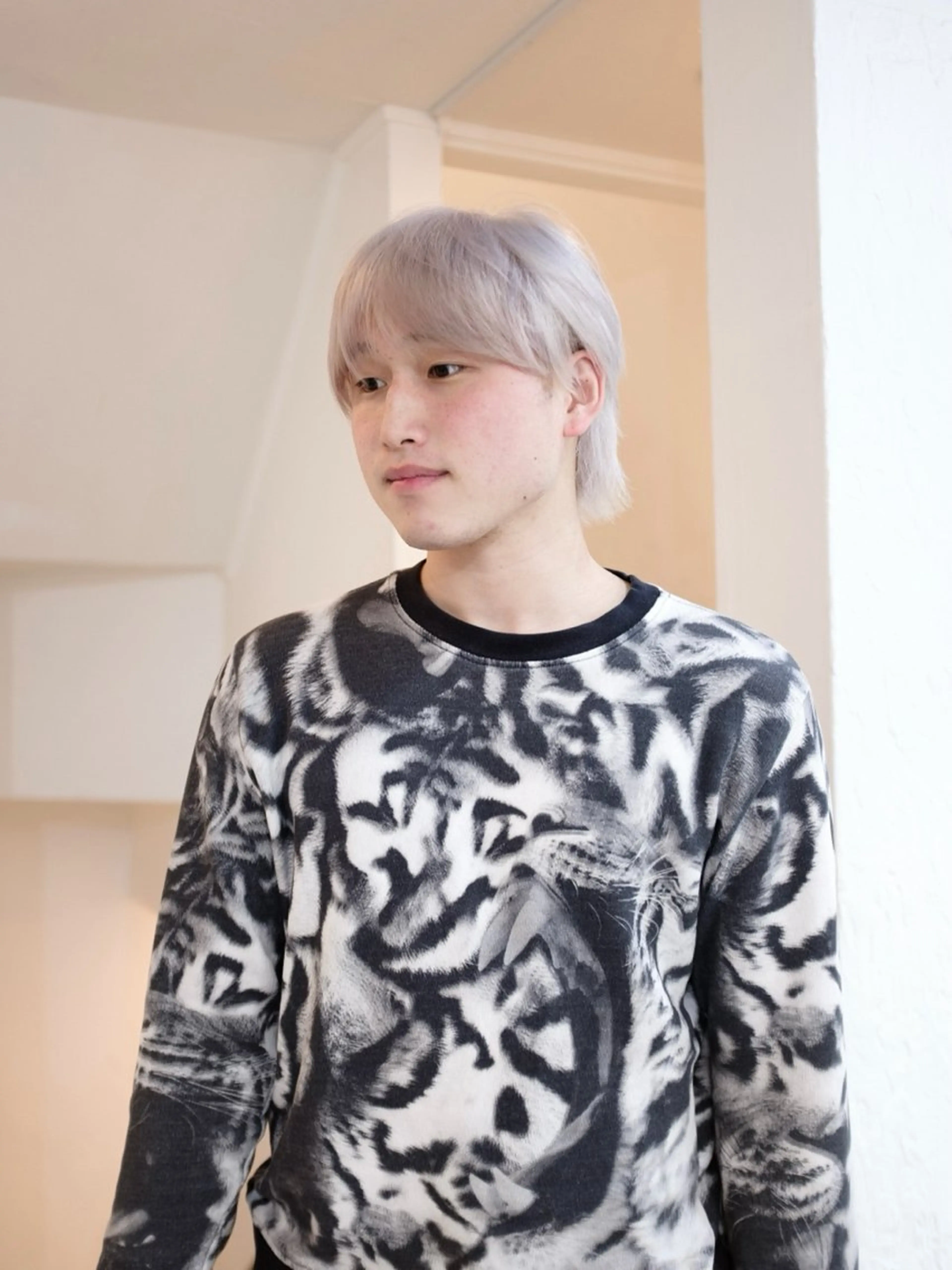 ショート カラー ヘアアレンジ メンズ 🦠デザインカラー/ 魚瀬あおい🦠のヘアスタイル