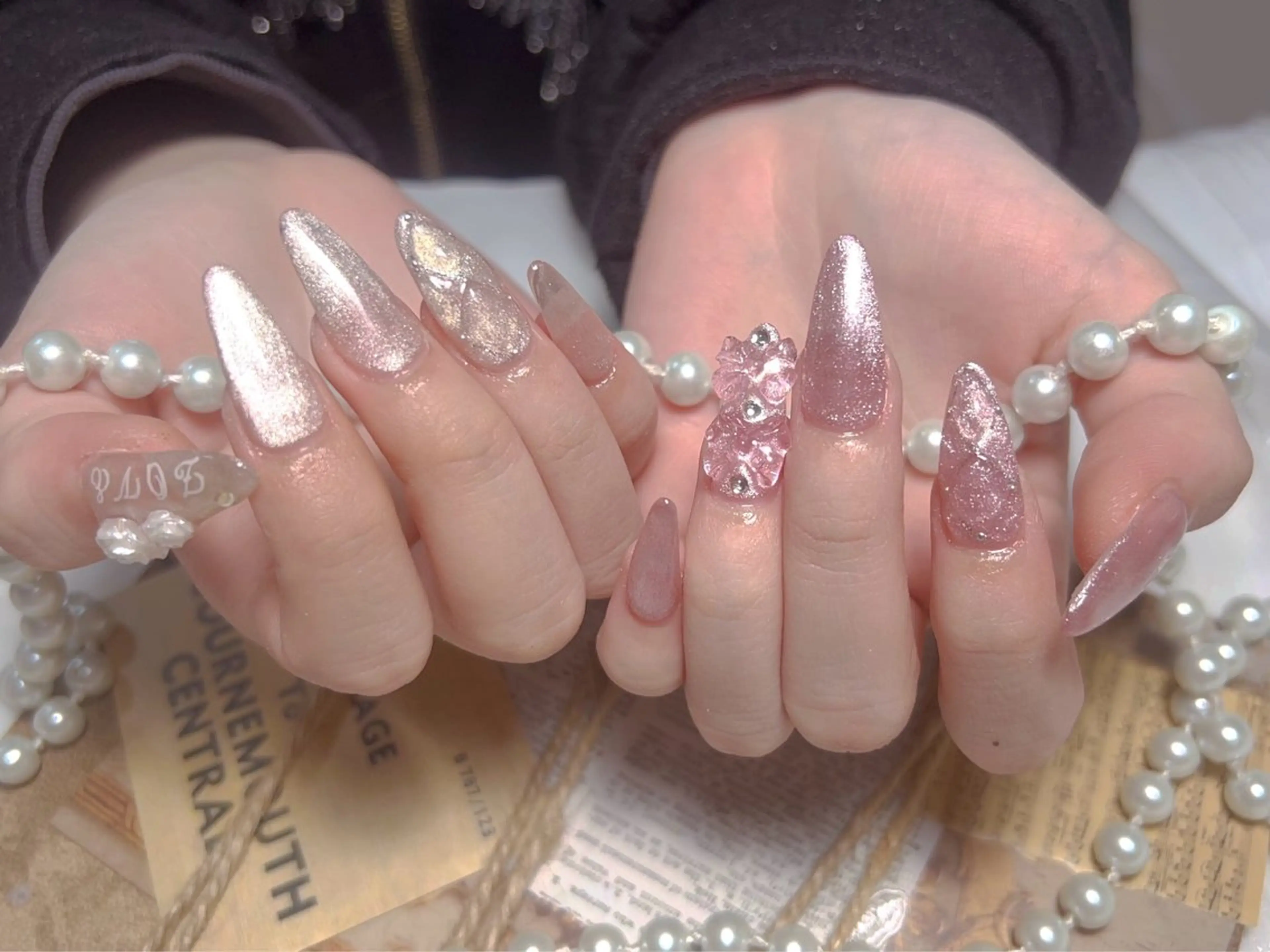 ネイル ハンドネイル めめ キのネイルデザイン