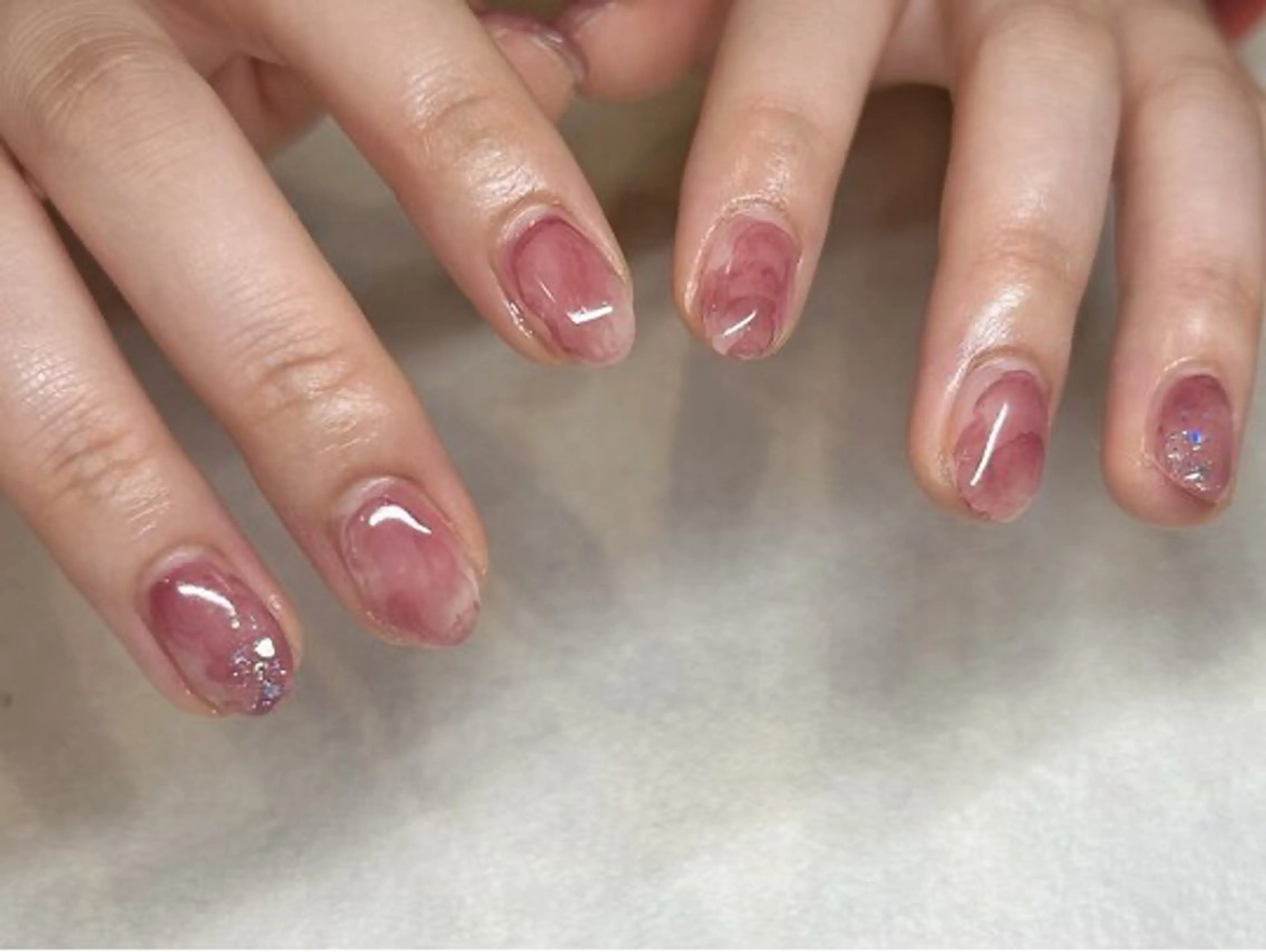 ネイル ニュアンス/持ち込み 🪼yui🪼のネイルデザイン