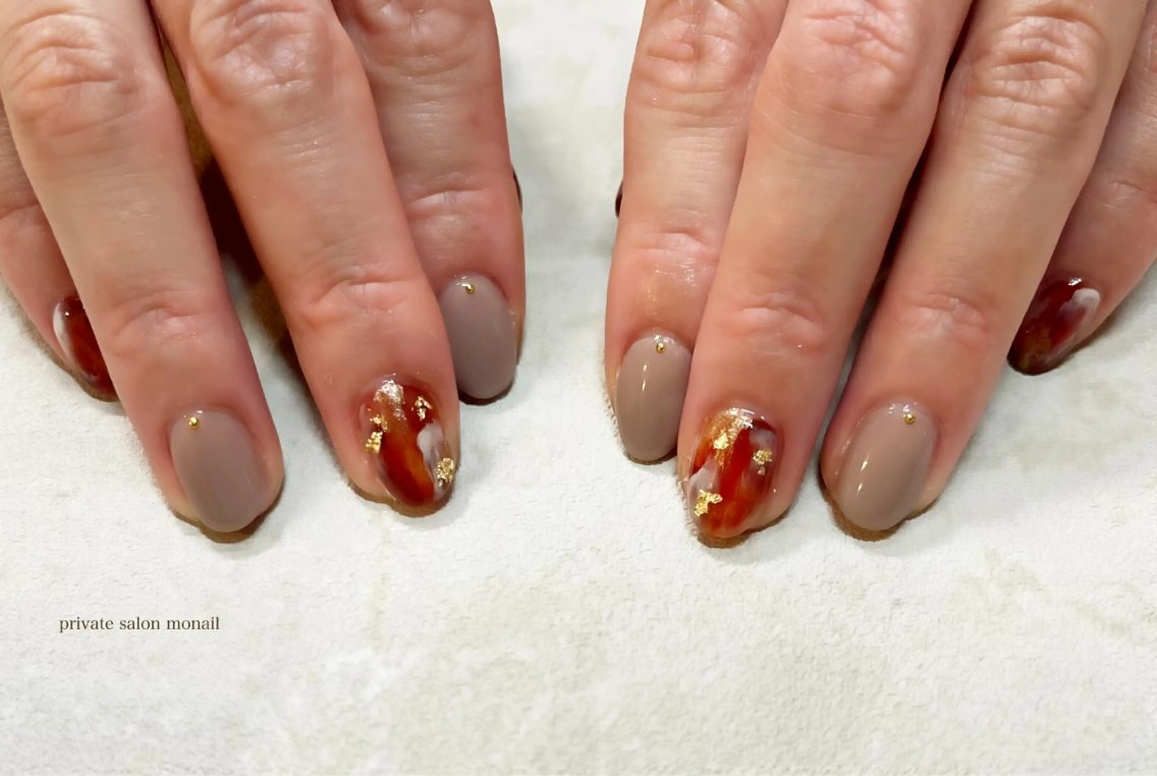 ネイル ハンドネイル private  nail monail所属・nail salon monailのネイルデザイン