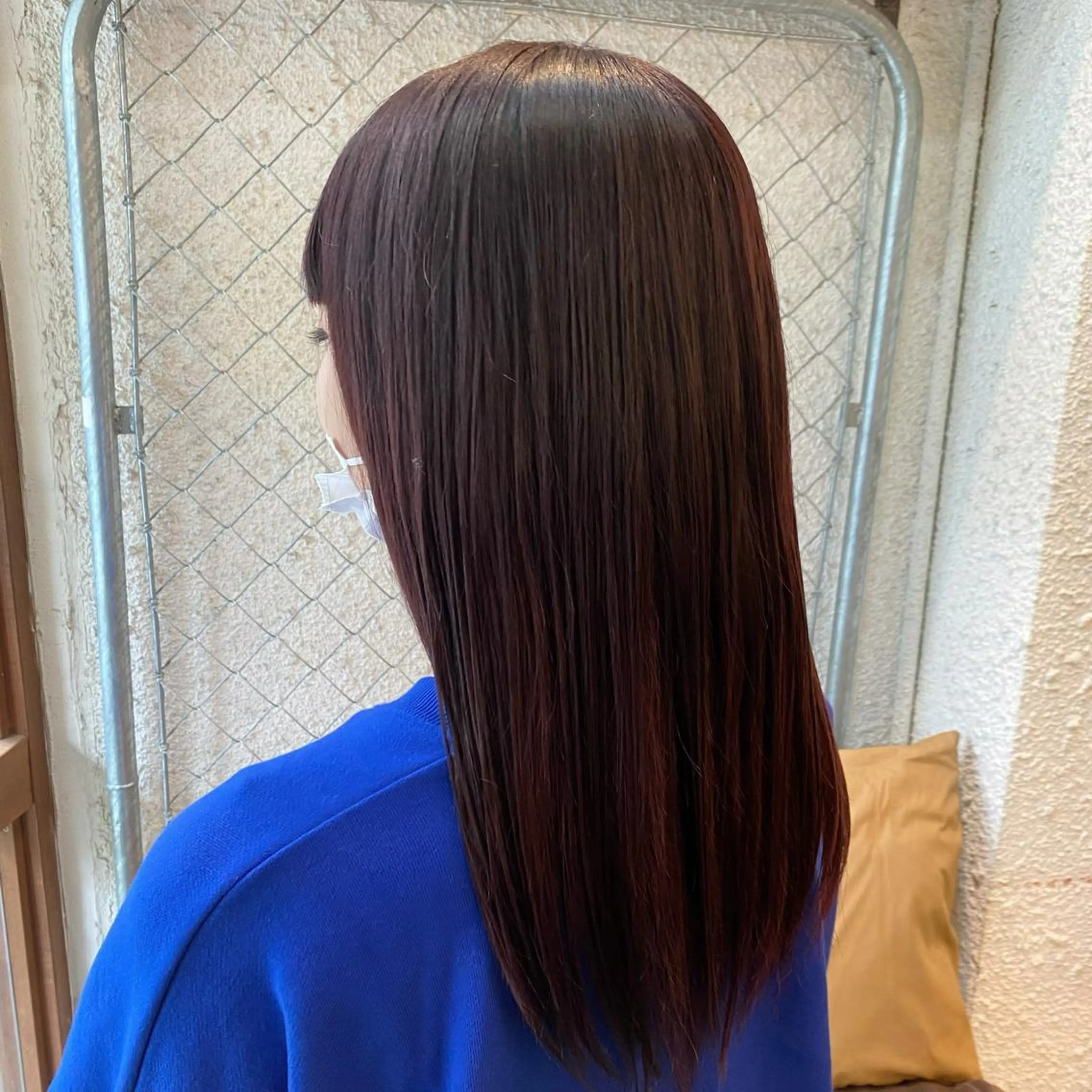 ロング カラー ブリーチ ブラウンカラー ブリーチなしカラー ピンクカラー ピンクブラウン 暖色艶color / ボブ🦩Rioのヘアスタイル