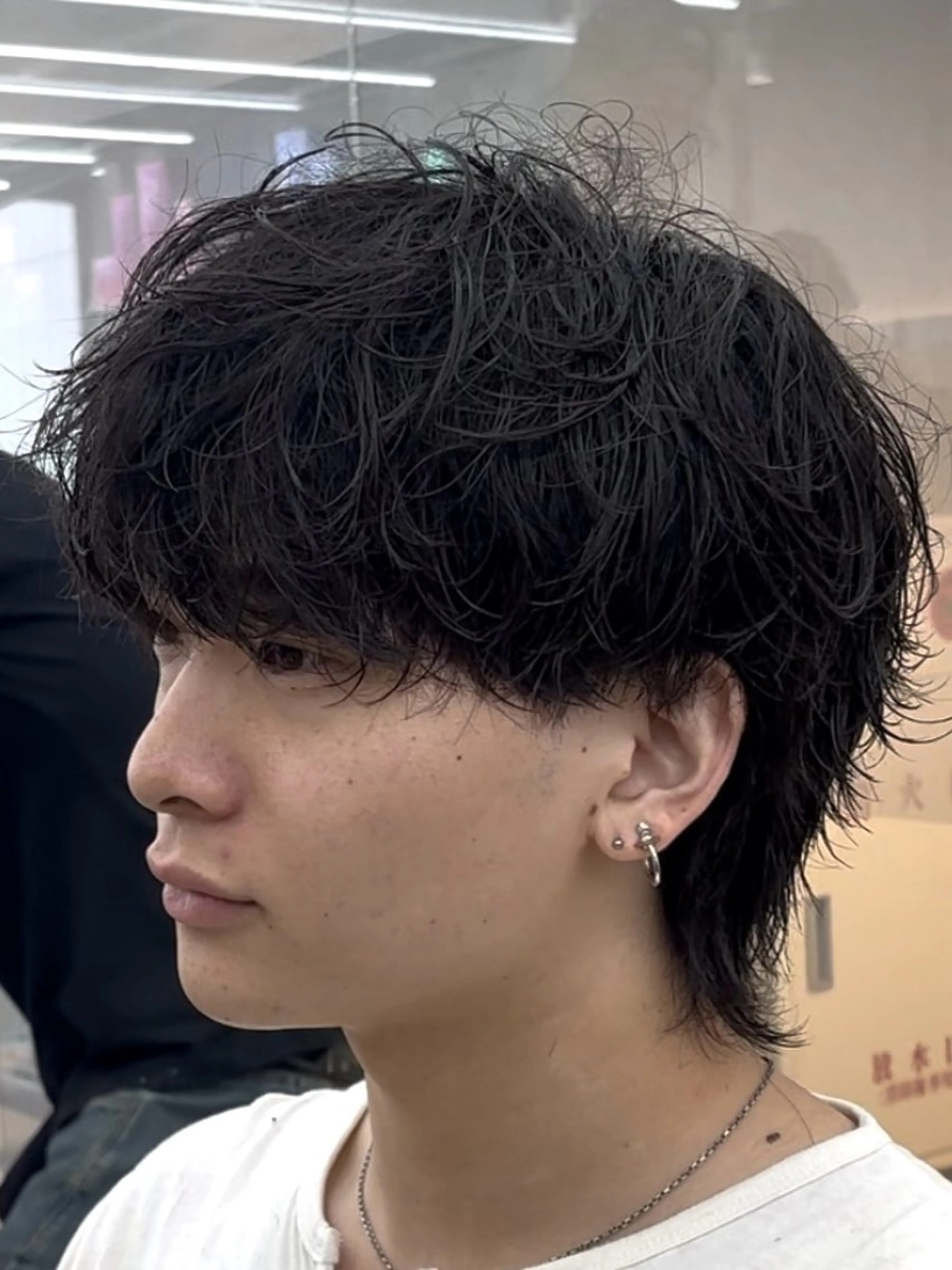 パーマ メンズ メンズパーマ メンズパーマ特化 sayoのヘアスタイル