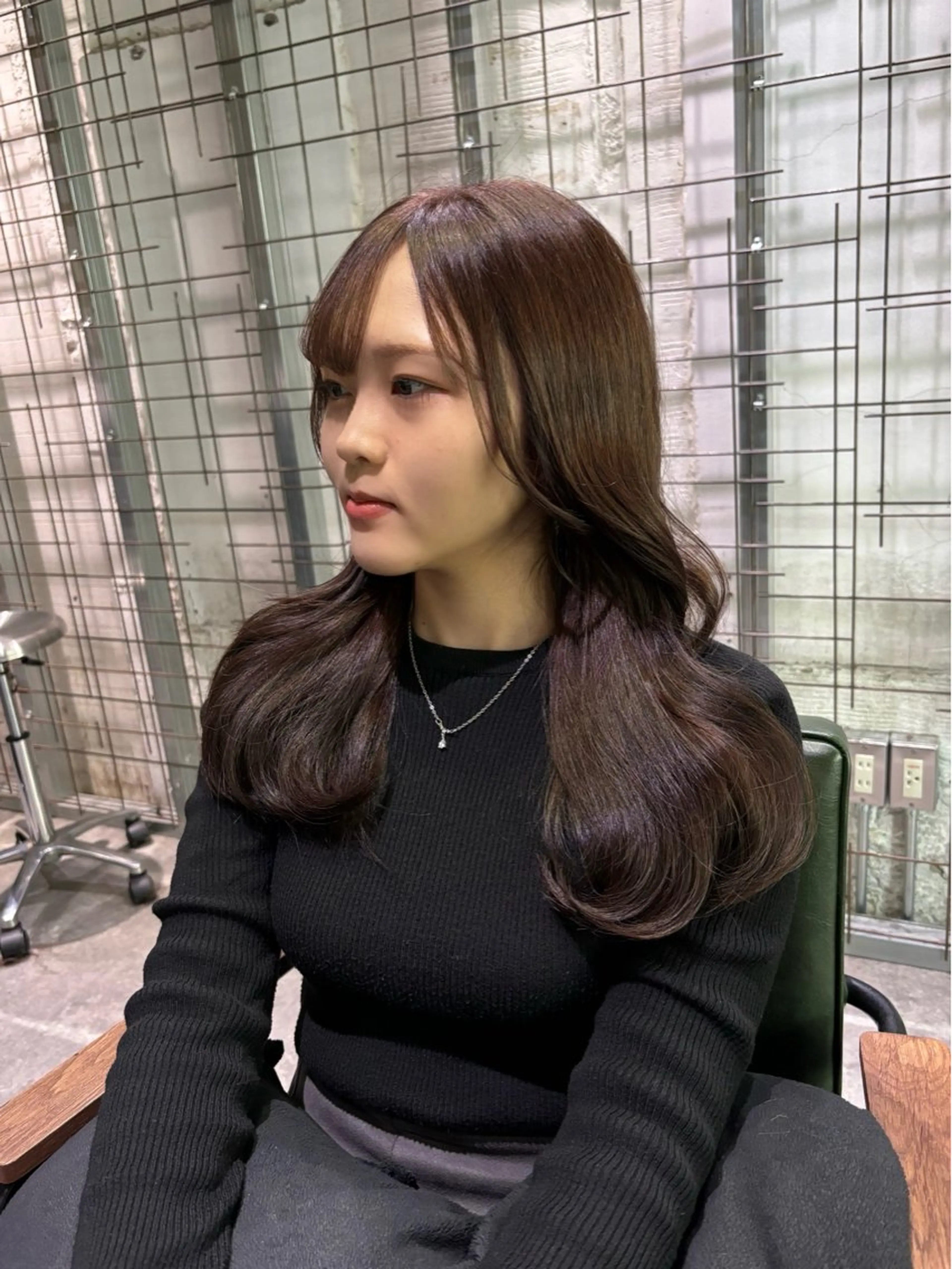 カラー カット ヘアカラー AYANE 韓国ヘア /レイヤーカットのヘアスタイル