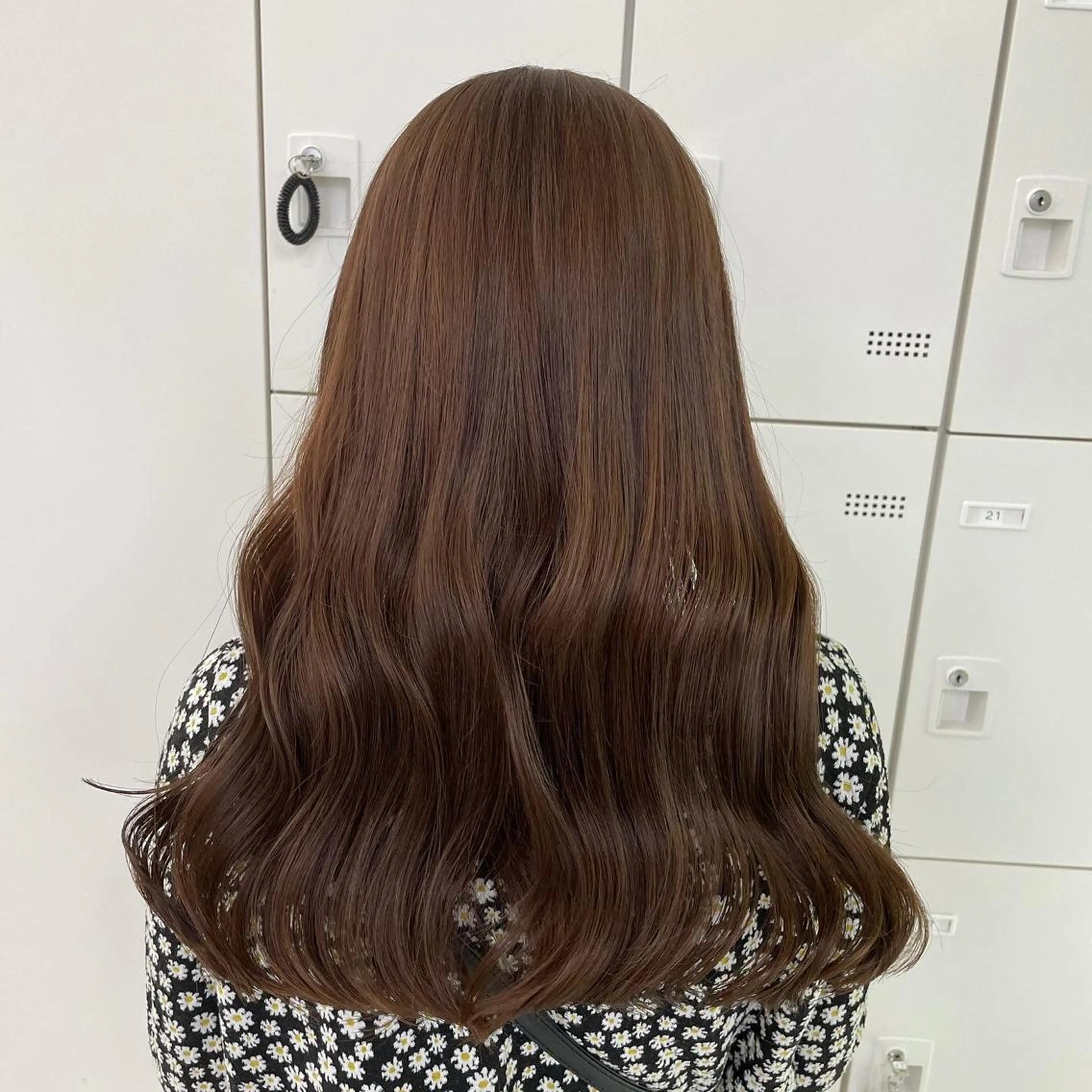 ロング カラー ヘアアレンジ 縮毛矯正/髪質改善/ ブリーチ毛/木元渓太のヘアスタイル
