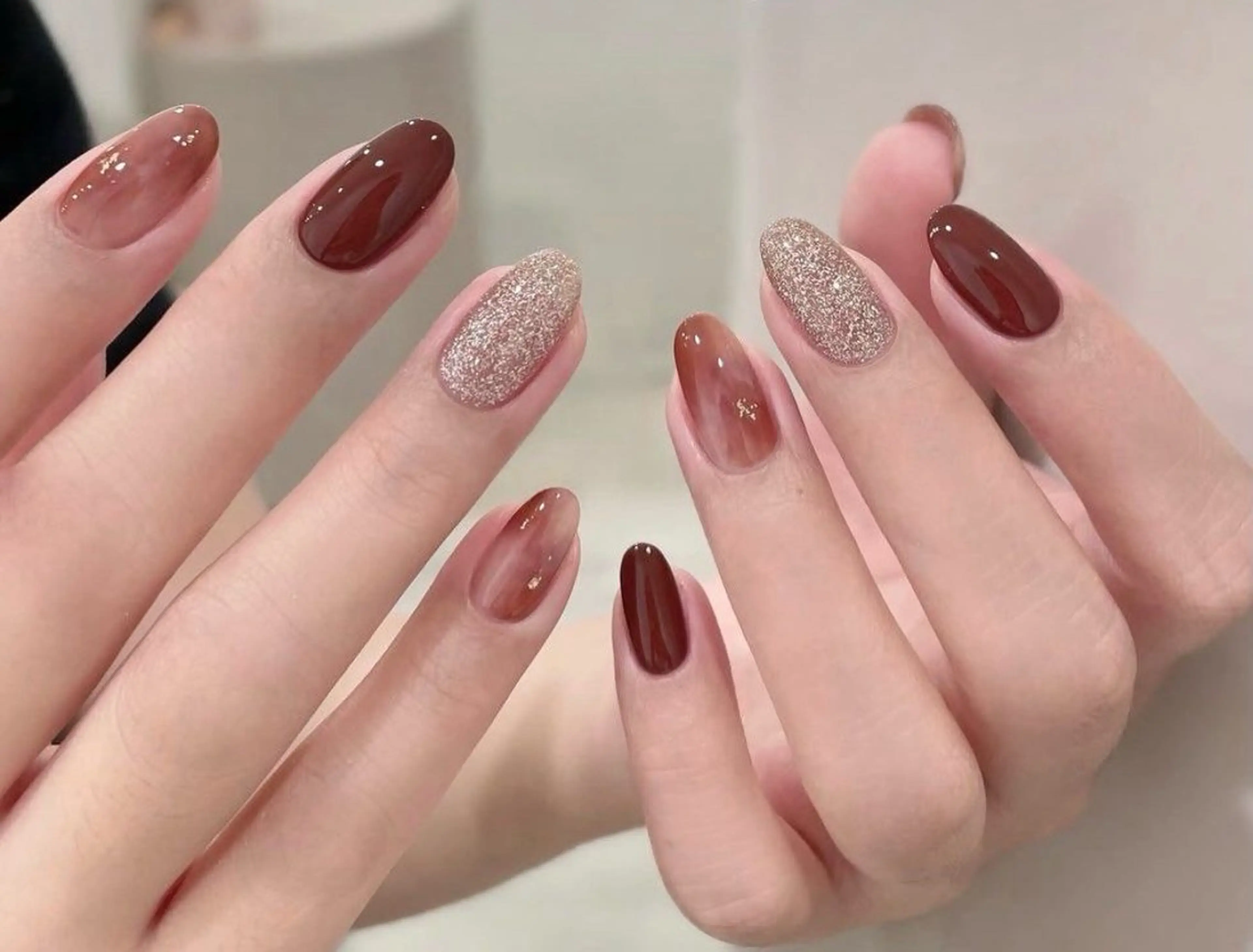 ネイル チークネイル フットネイル フレンチネイル グラデーション 韓国ネイル Yuki nail staffのネイルデザイン