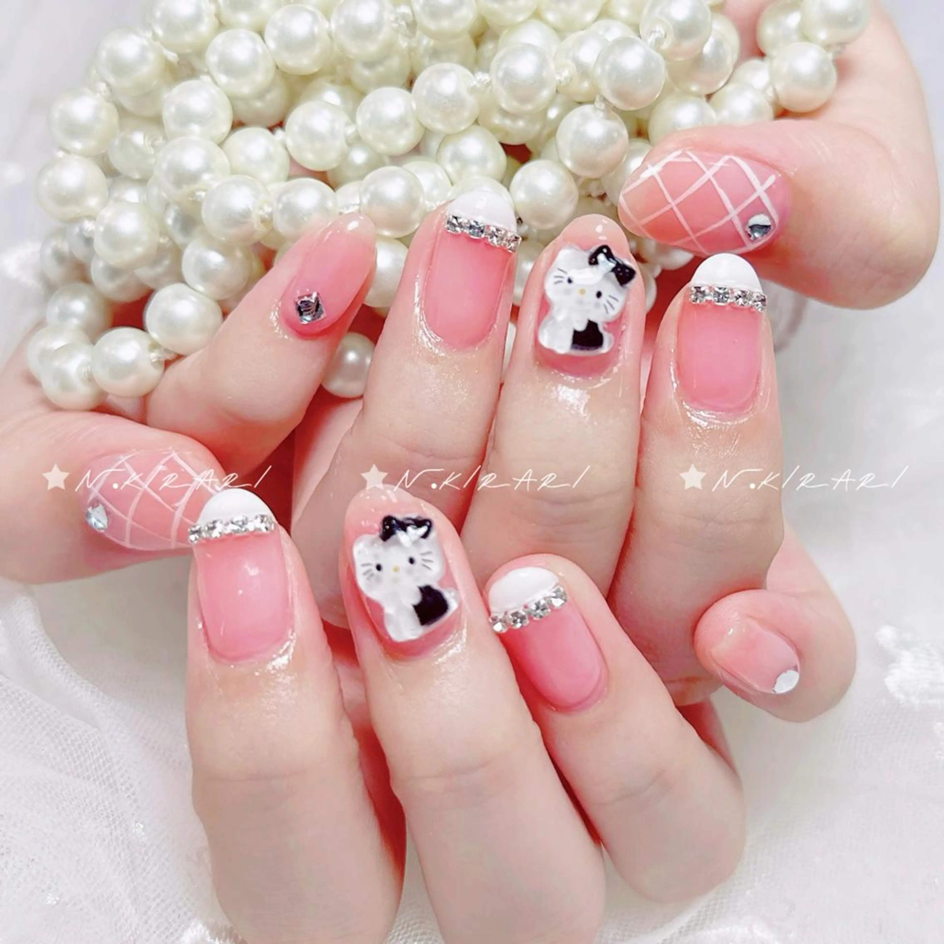 ネイル 🎀 ユズ 🎀のネイルデザイン