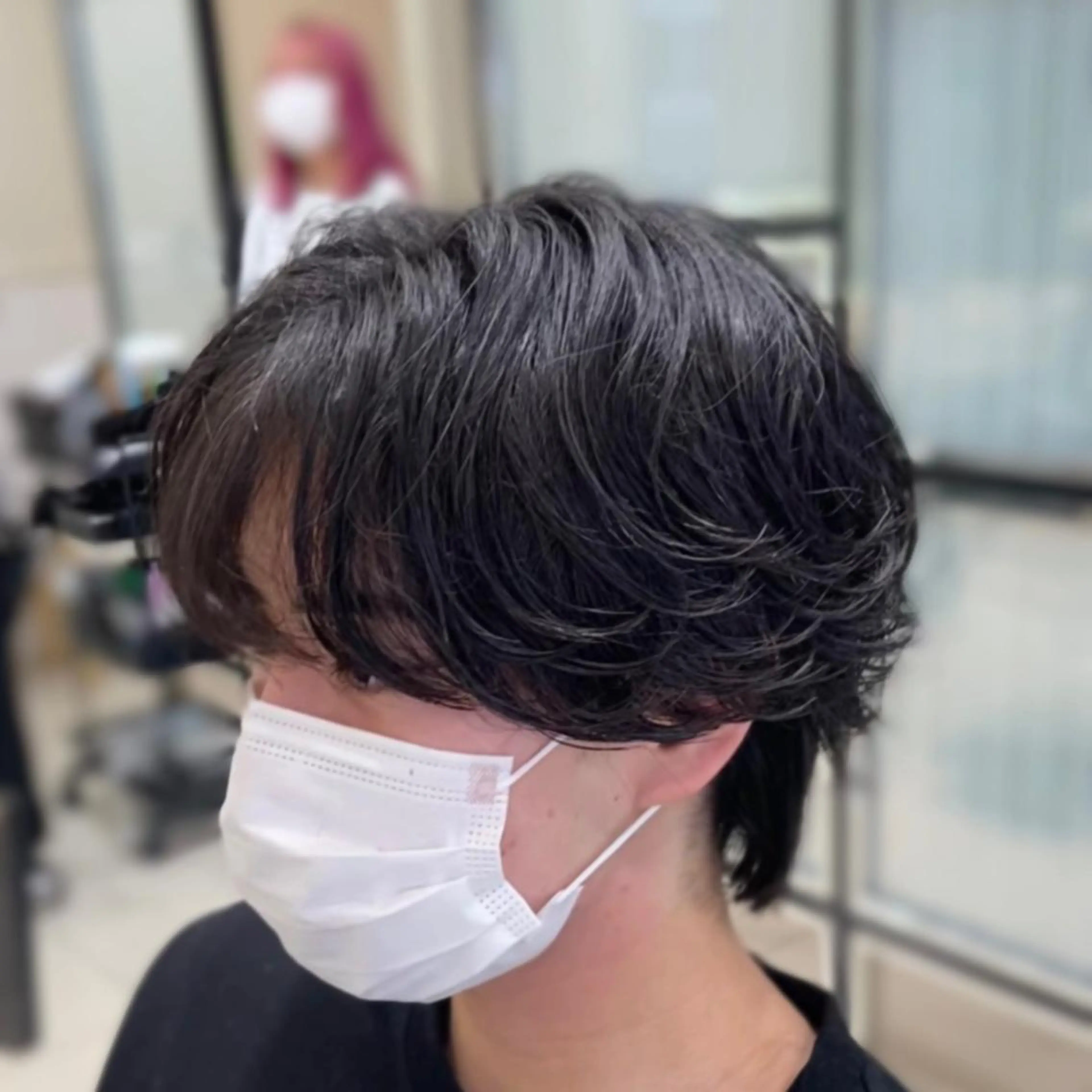 パーマ メンズ カルマパーマ メンズパーマ カット パーマ メンズ縮毛矯正 ♠️店長下平隼人のヘアスタイル