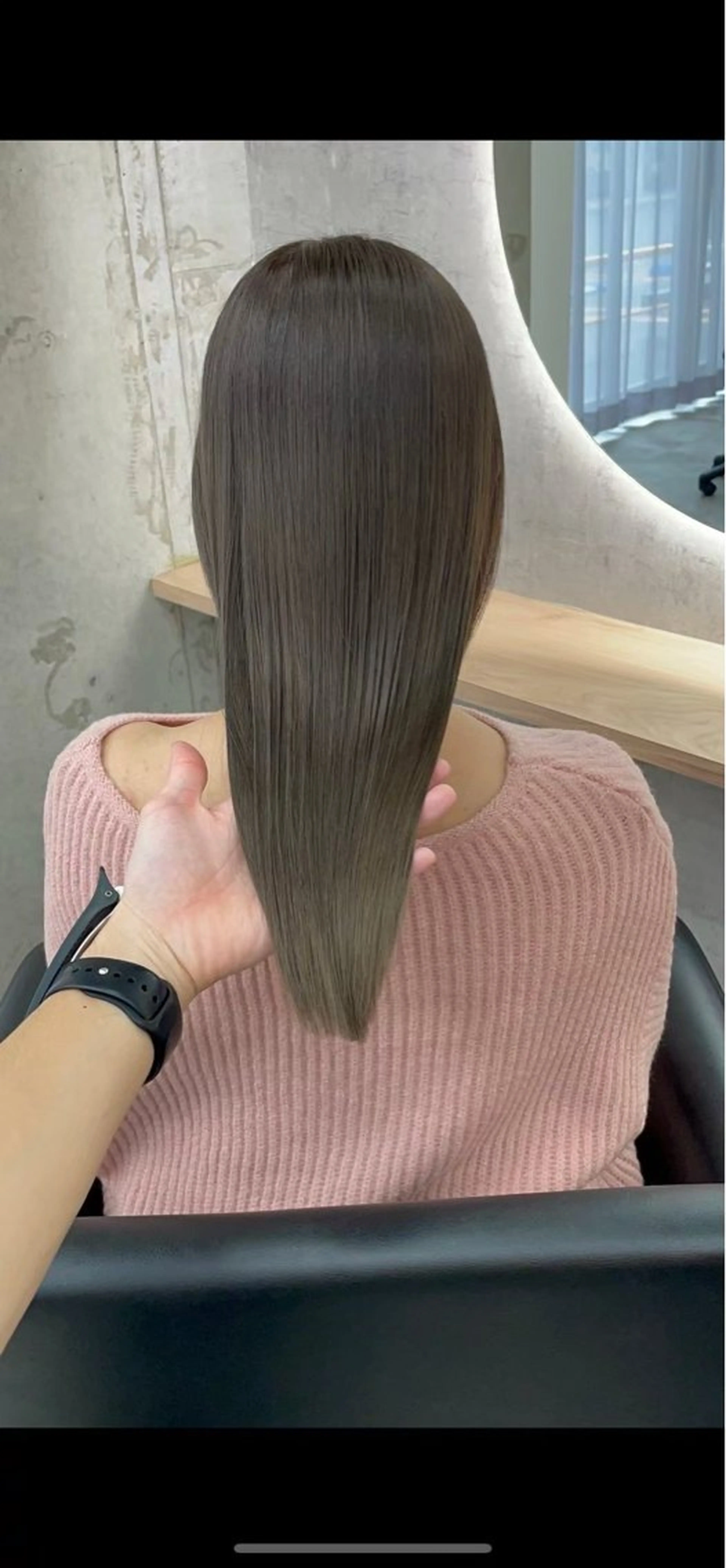 カラー ✨透明感カラー🫧 れんのヘアスタイル