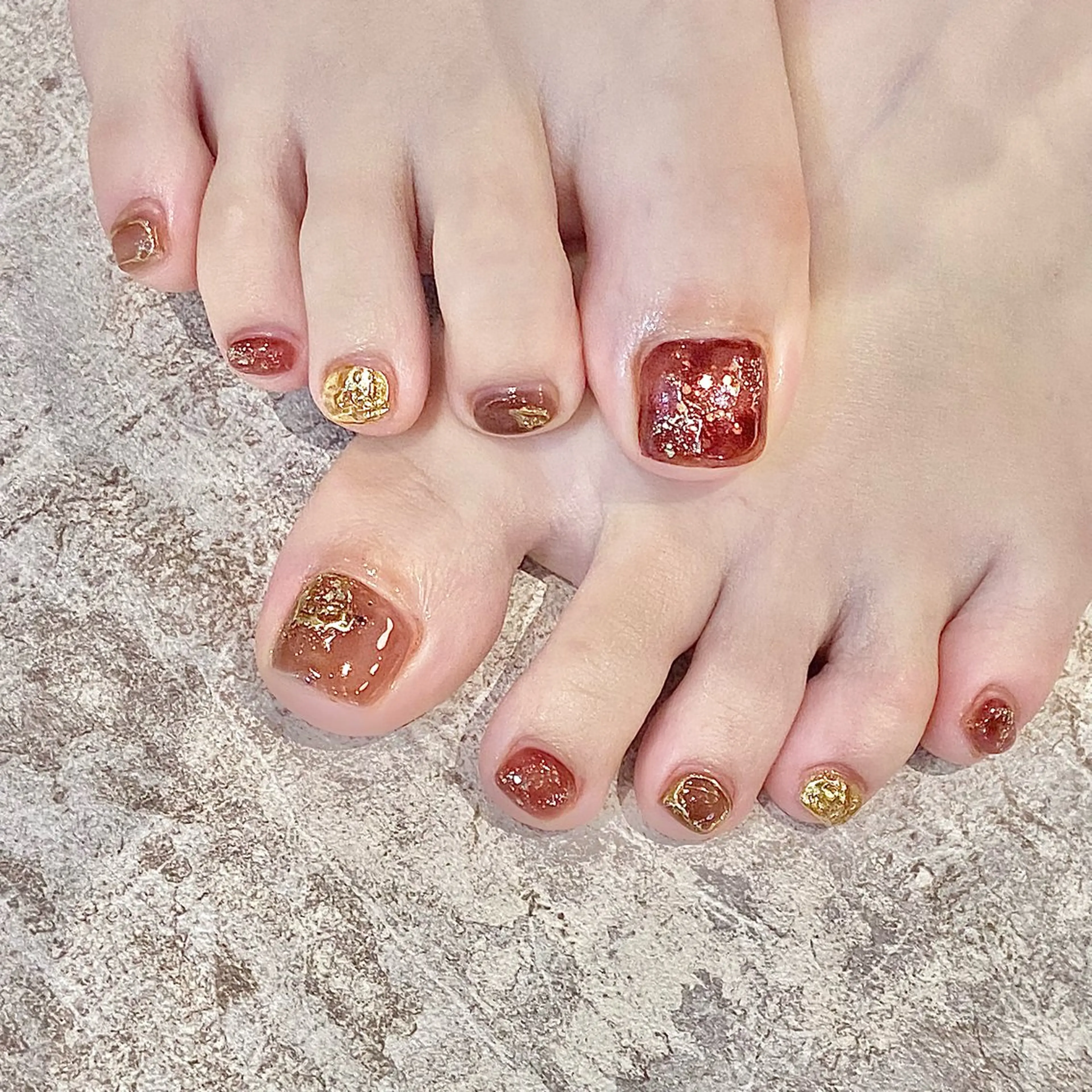 ネイル フットネイル Allure小山店 Maiのネイルデザイン