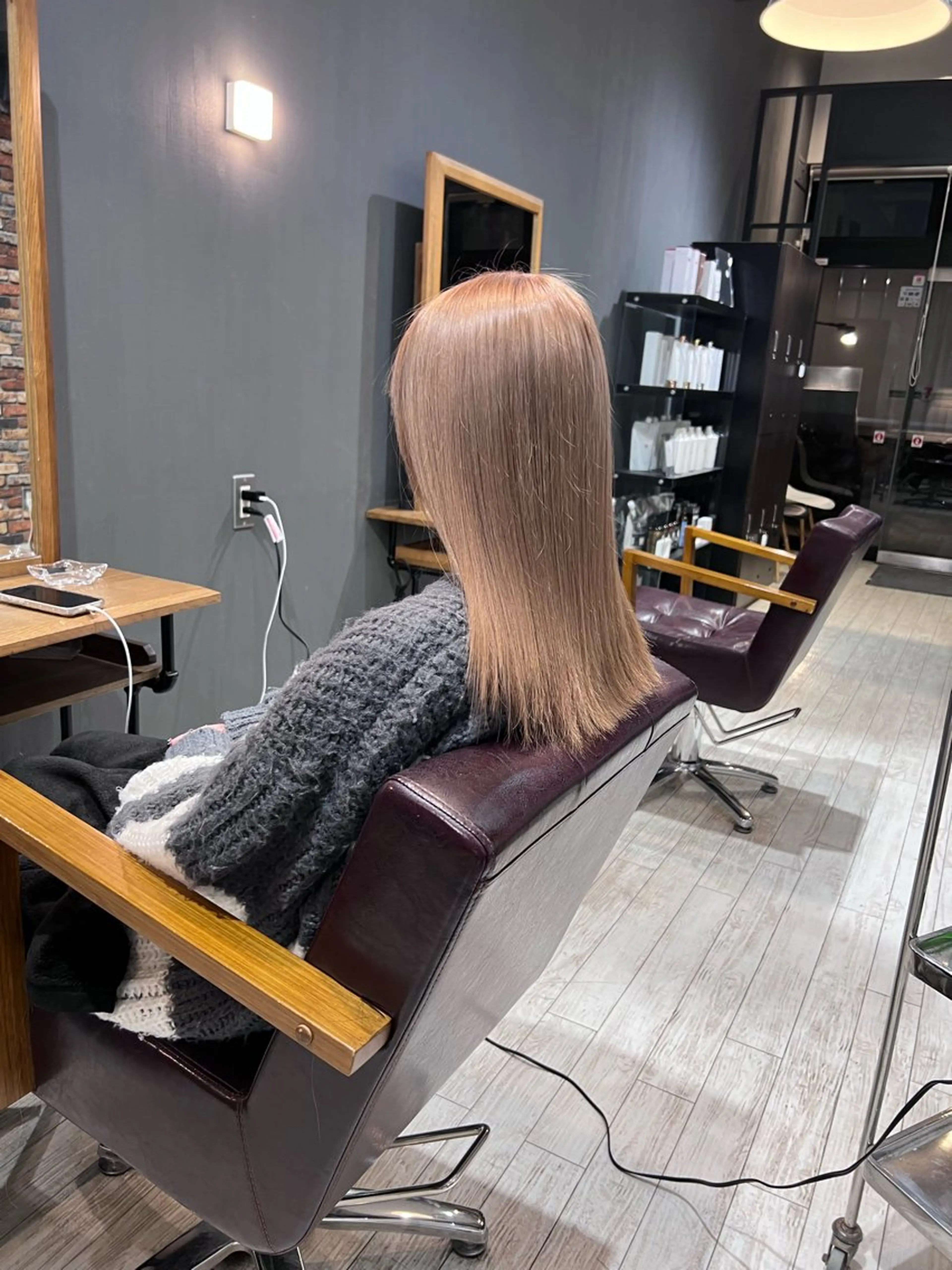 カラー ブリーチ ヘアカラー 郡山メンズ特化 KIZUNAのヘアスタイル