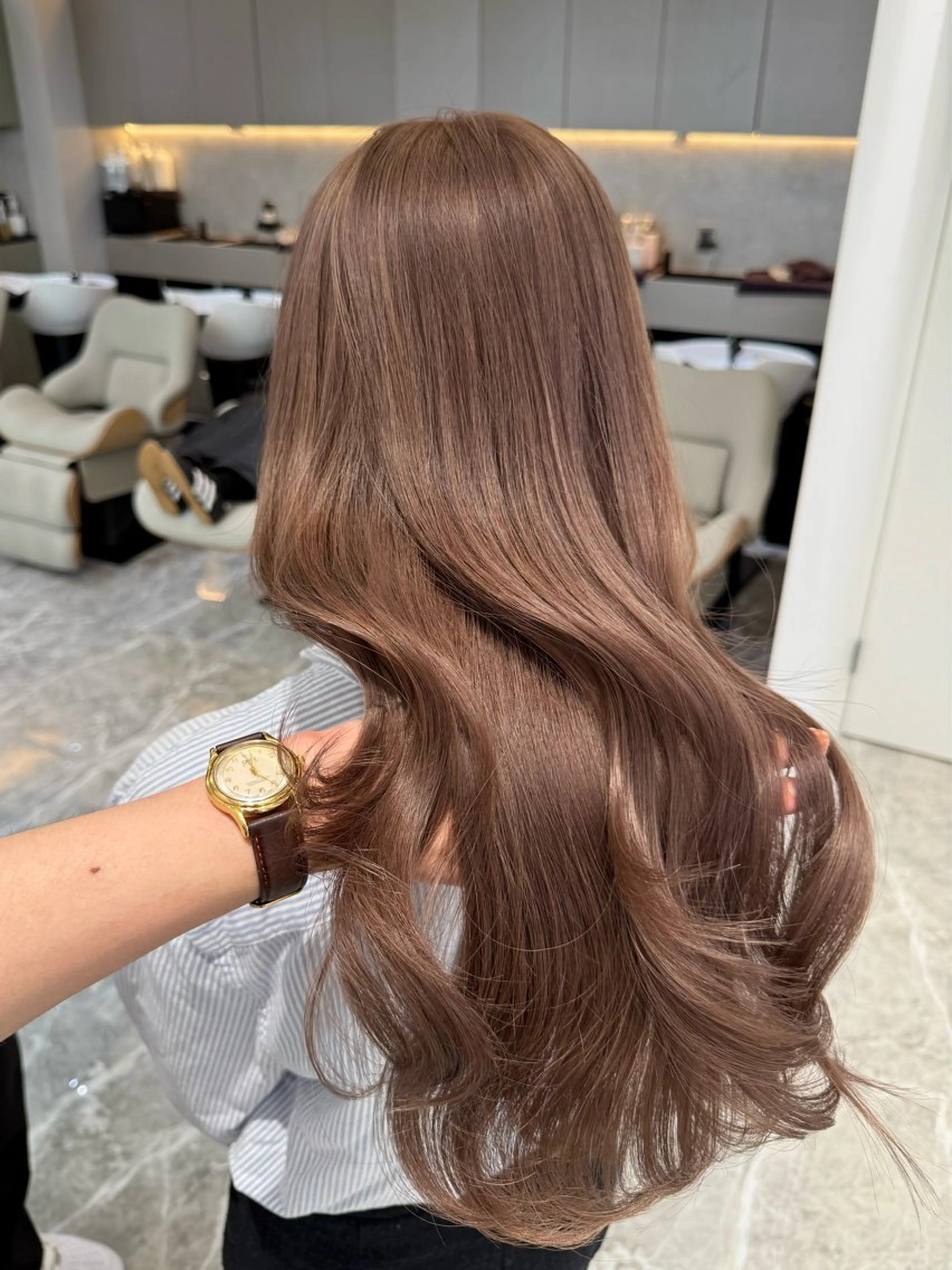 ミディアム カラー メンズカット 特化 COA日向のヘアスタイル