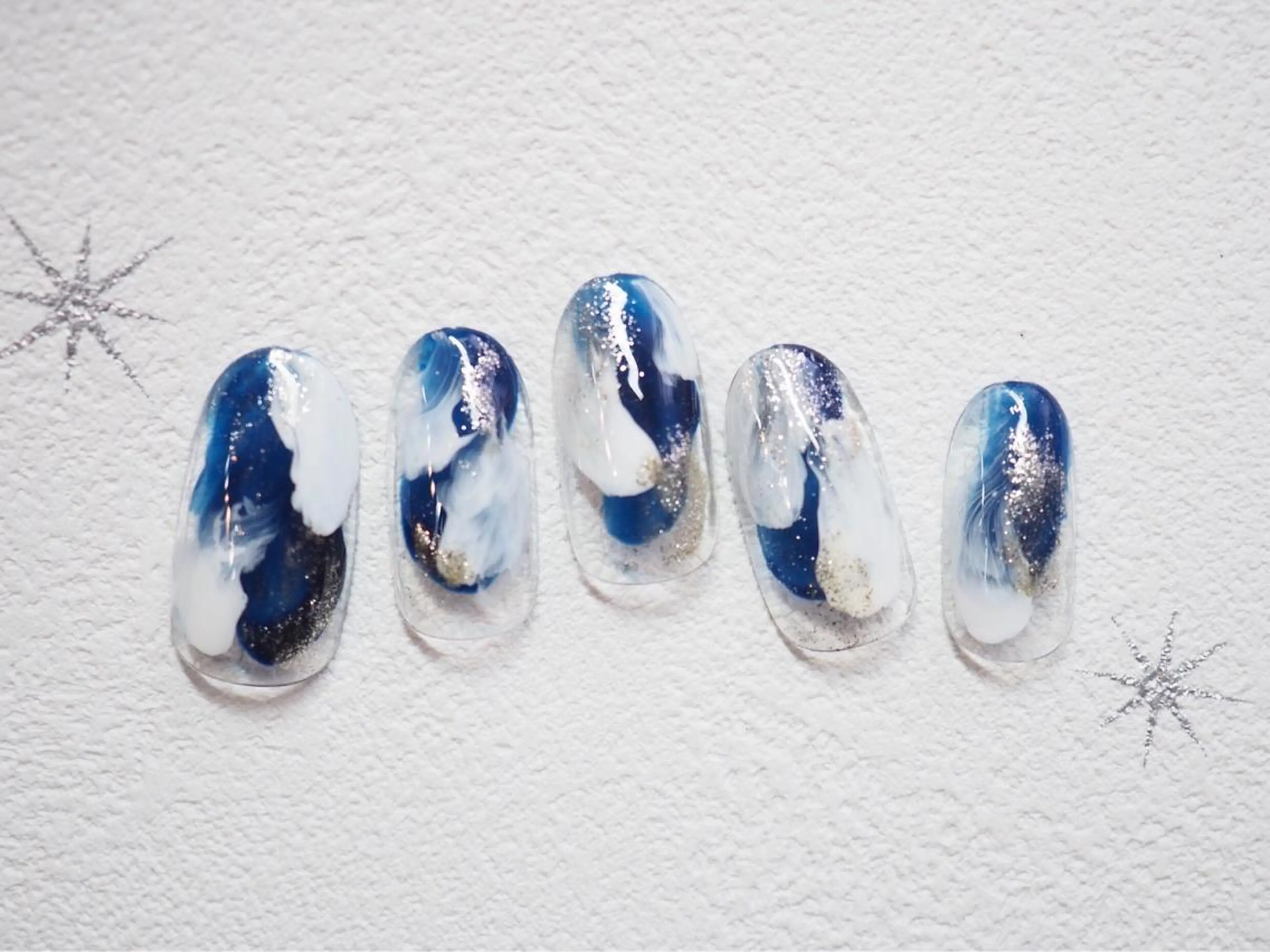 ネイル ハンドネイル トップネイリスト Ribbon立川店のネイルデザイン