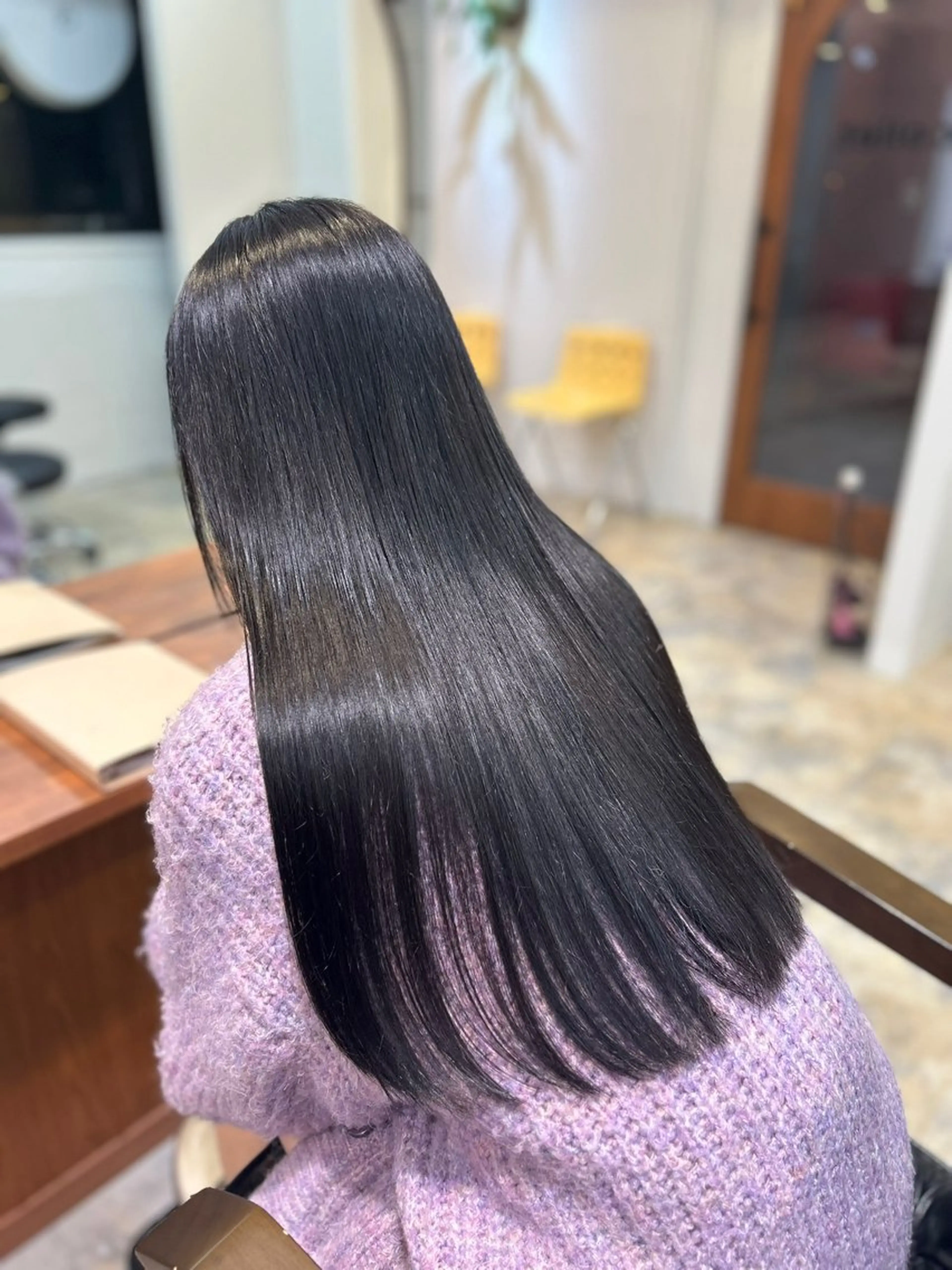 ロング トリートメント collet岩崎駿王 /ハイトーン/艶髪のヘアスタイル