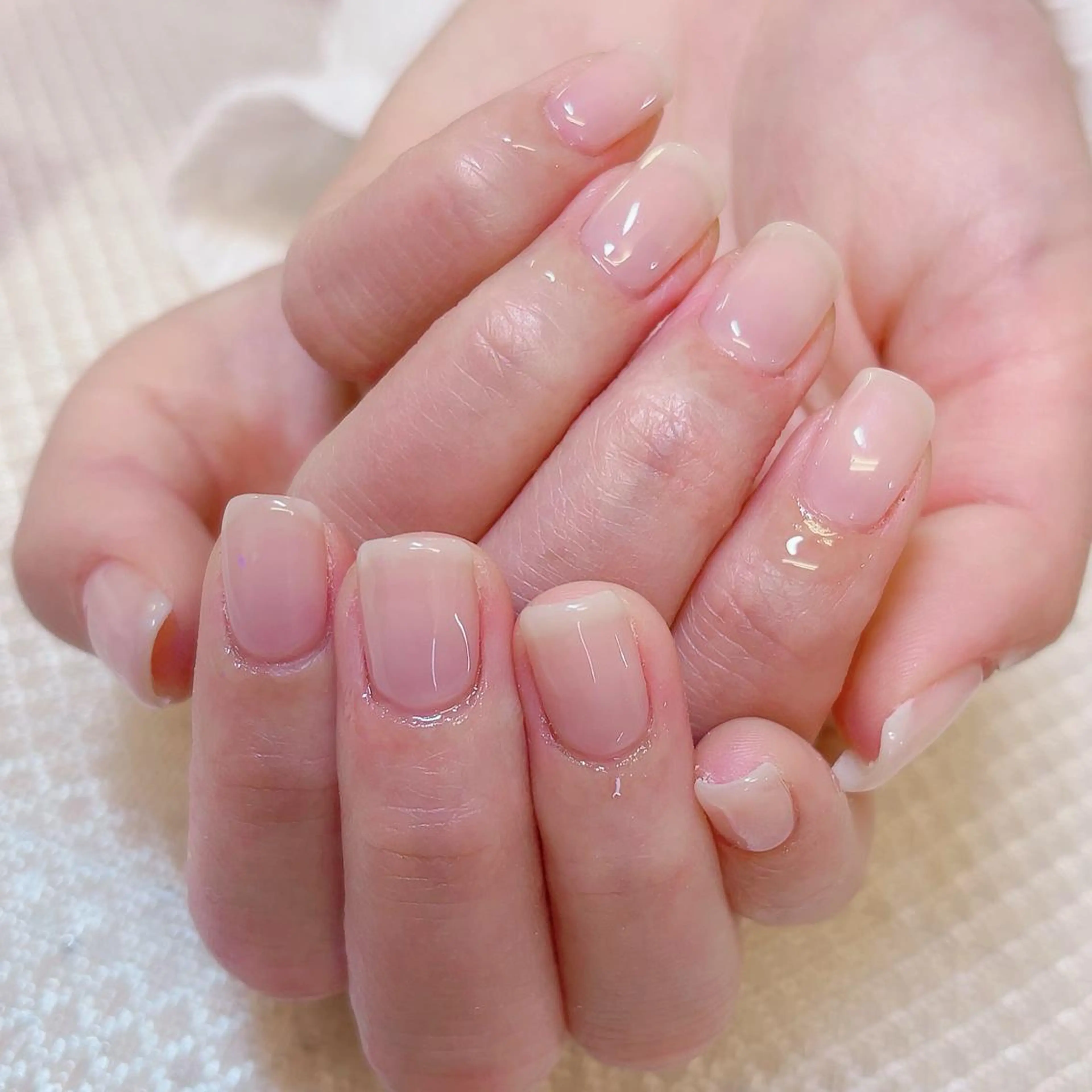 ネイル ワンカラーネイル 🤎🧸 Aya 🧸🤎のネイルデザイン