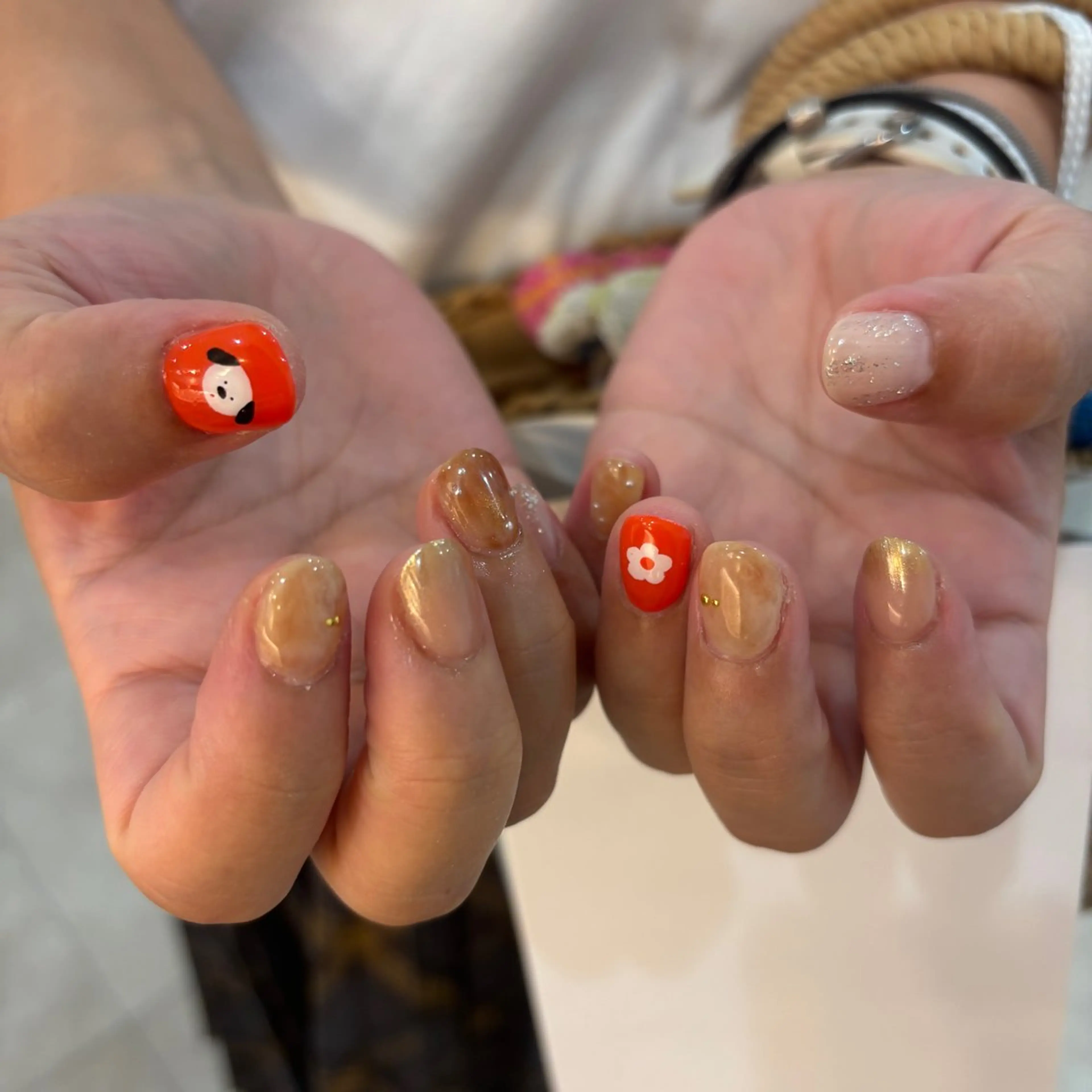 ネイル ハンドネイル フットネイル 栗田 ゆう子のネイルデザイン