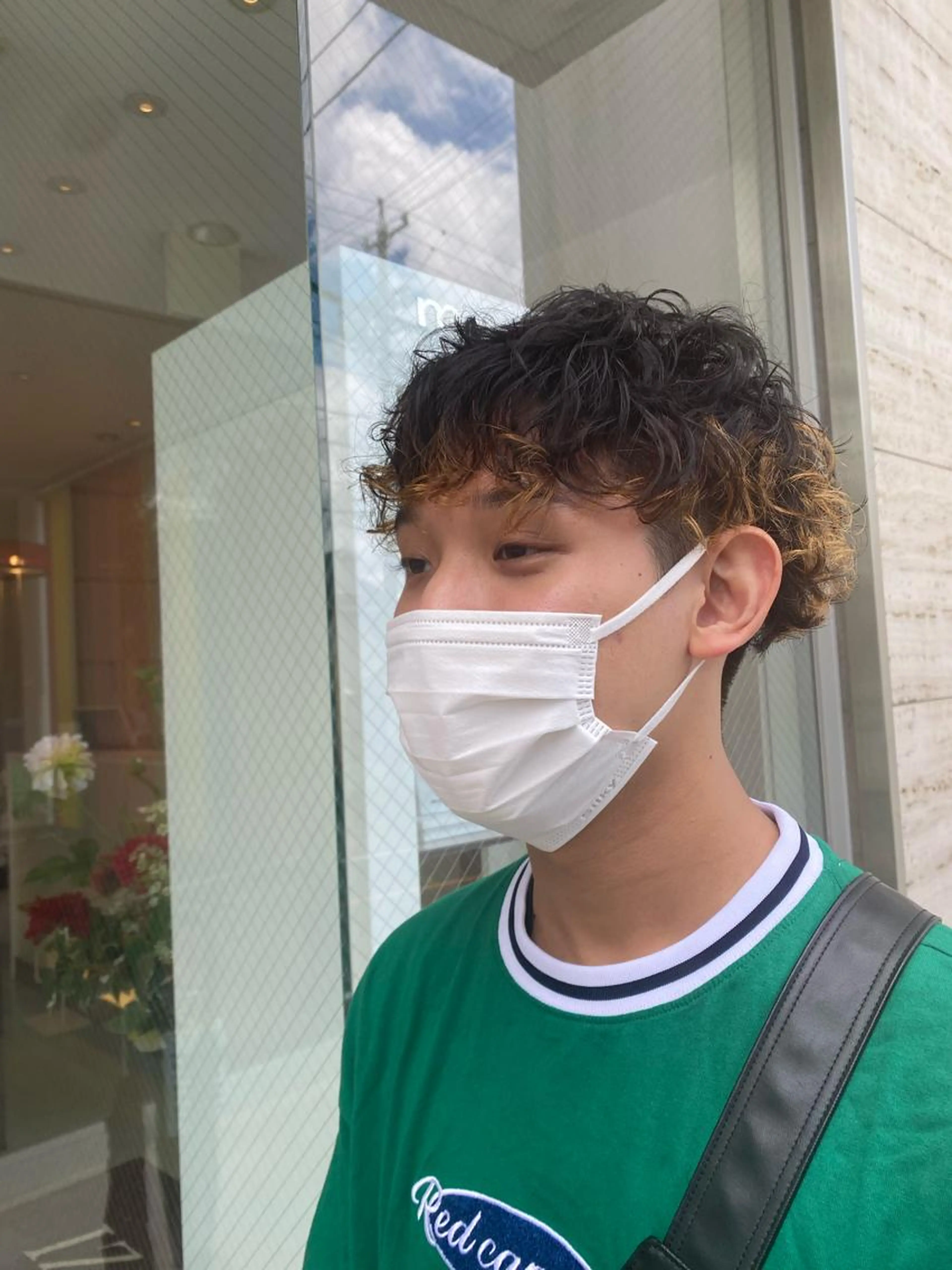 大人気men'sパーマの写真