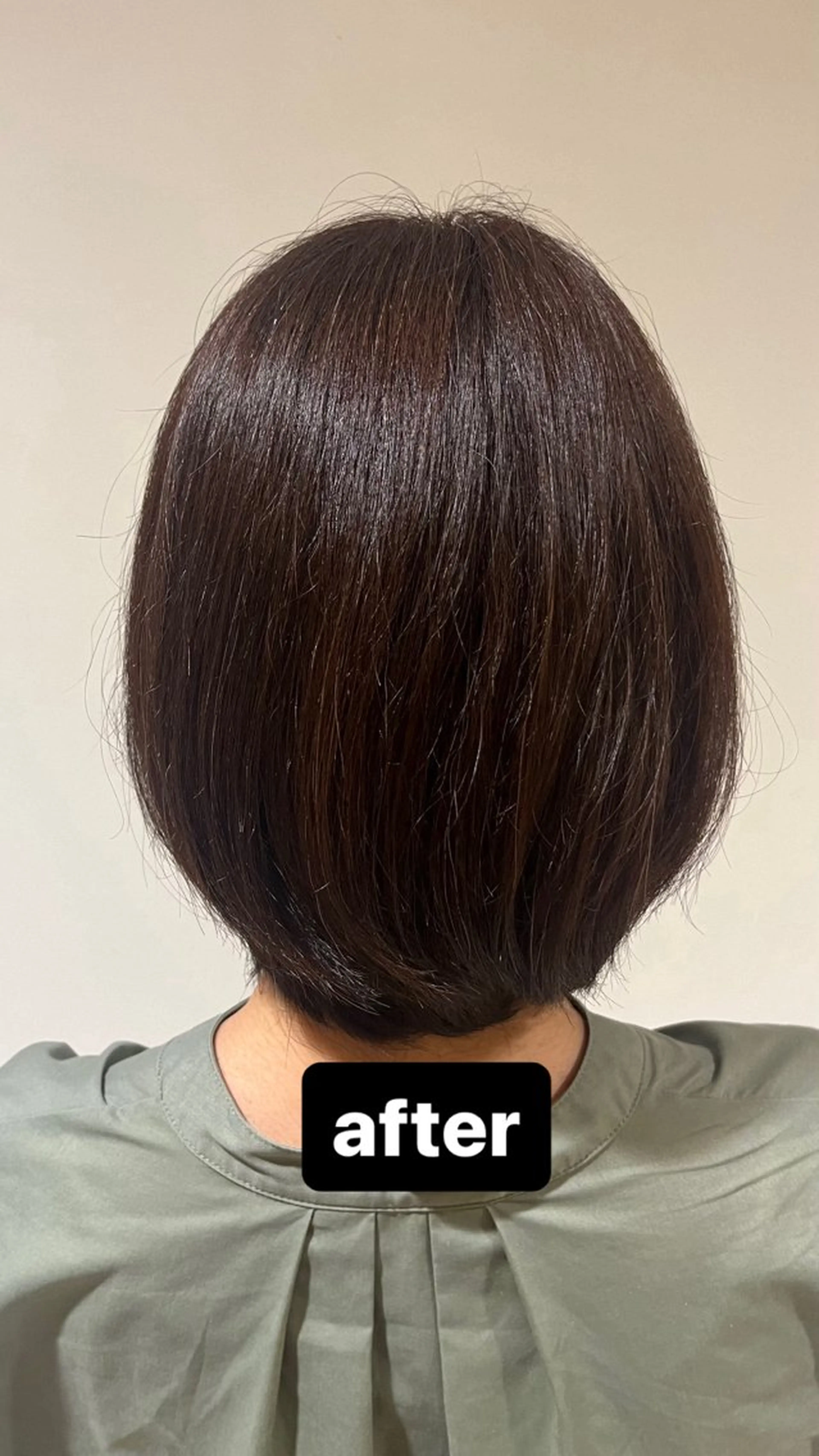 ミディアム 矢野 明梨のヘアスタイル