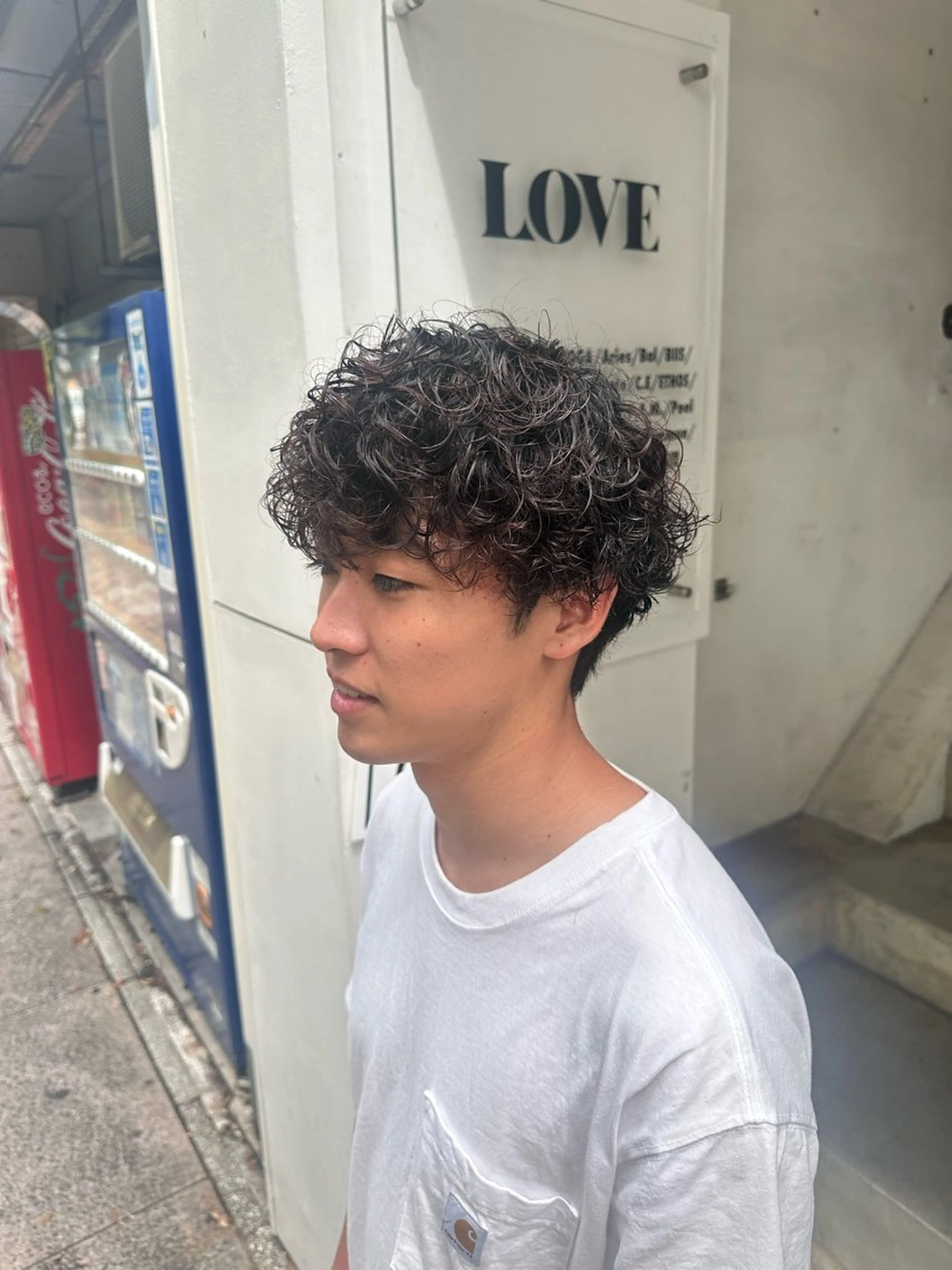パーマ メンズ 井村 晃琉のヘアスタイル