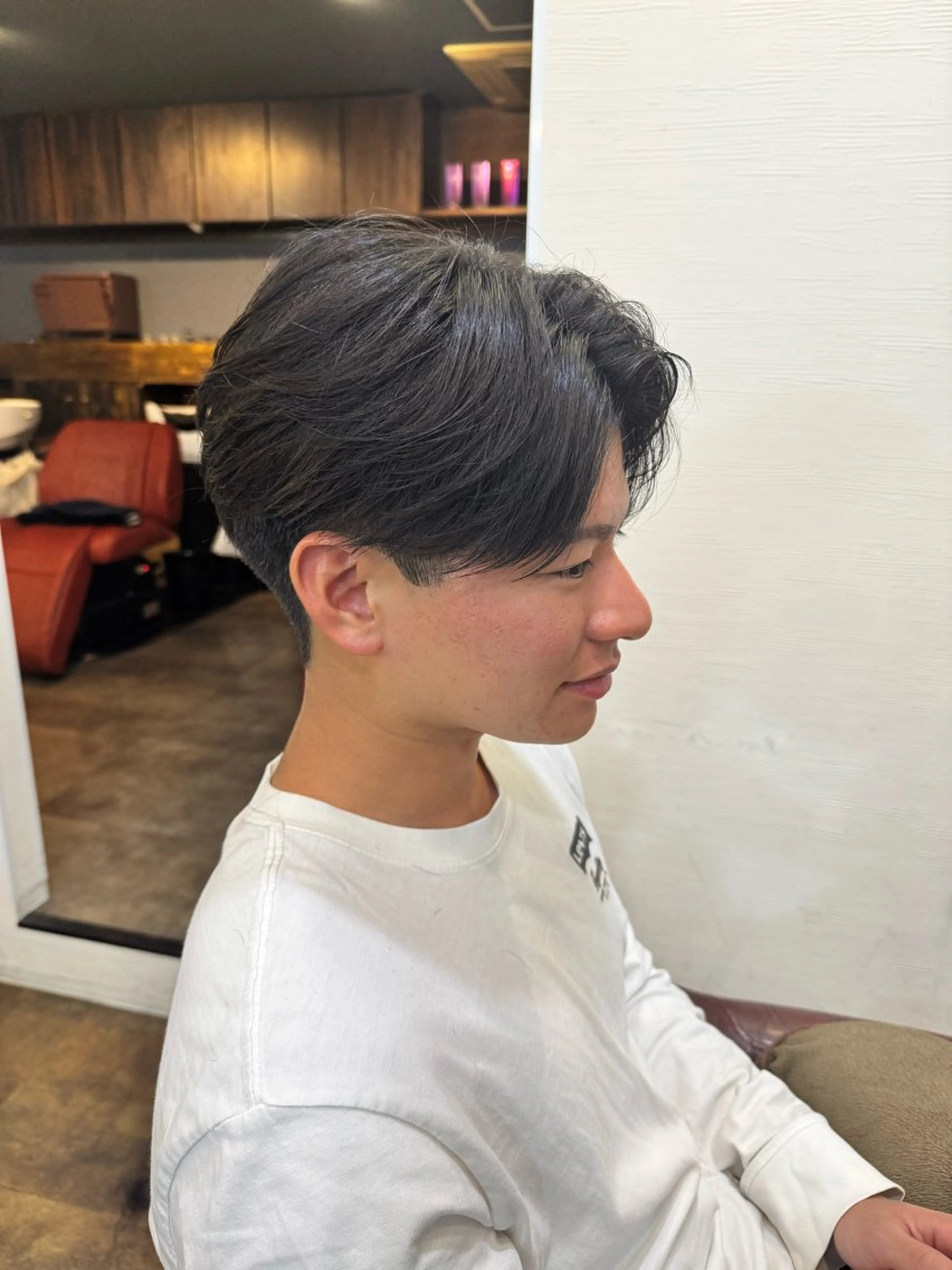 ショート パーマ メンズ 縮毛矯正 カット 縮毛矯正 トリートメント ヘアセット The one and only. Shizuoka所属・メンズ特化パーマ 美容師/小泉賢徒のヘアスタイル