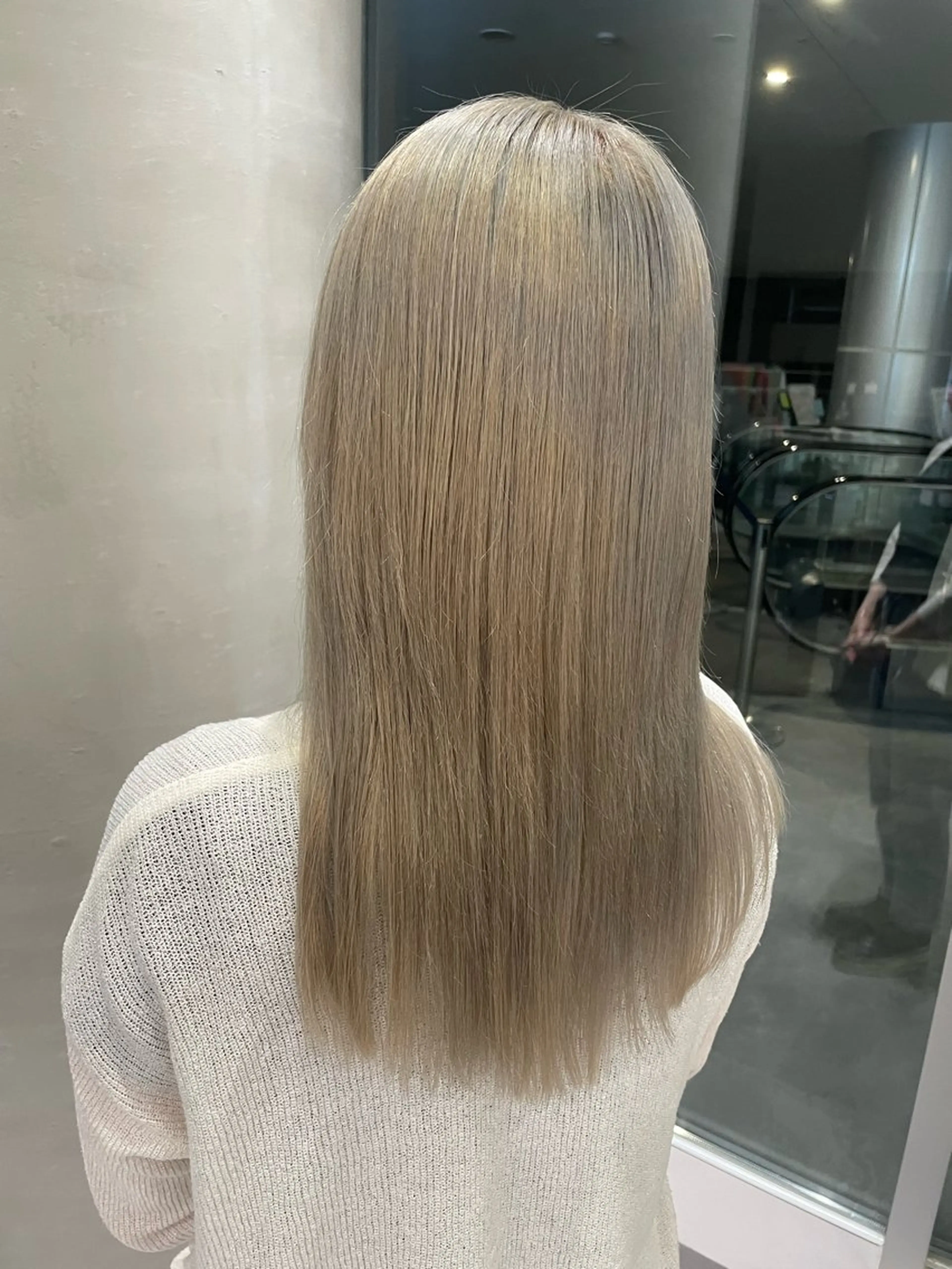 ロング カラー カット ヘアカラー カット／ブリーチ🐏 モデル募集中 ナナホのヘアスタイル