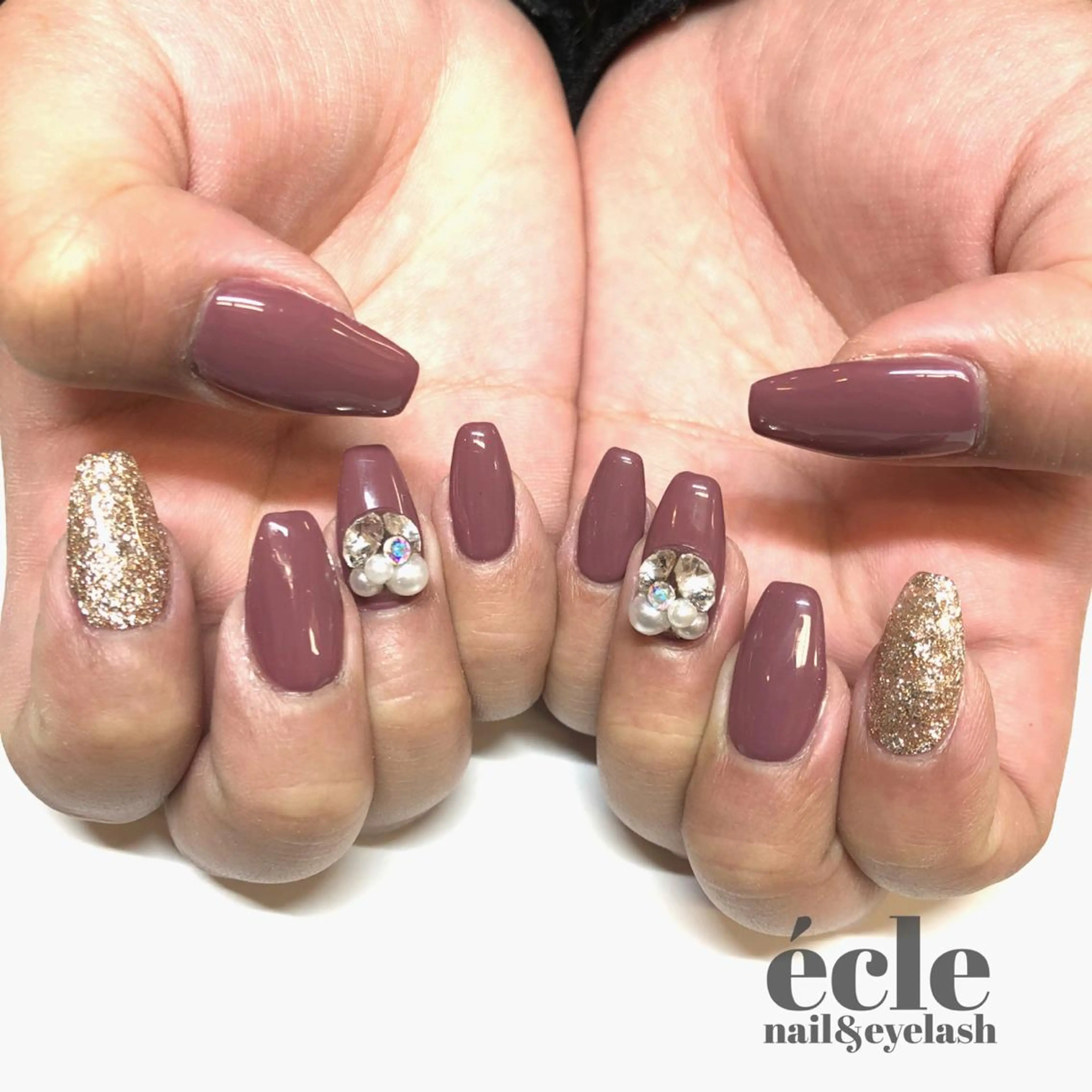 ネイル ハンドネイル écle nail&eyeのネイルデザイン