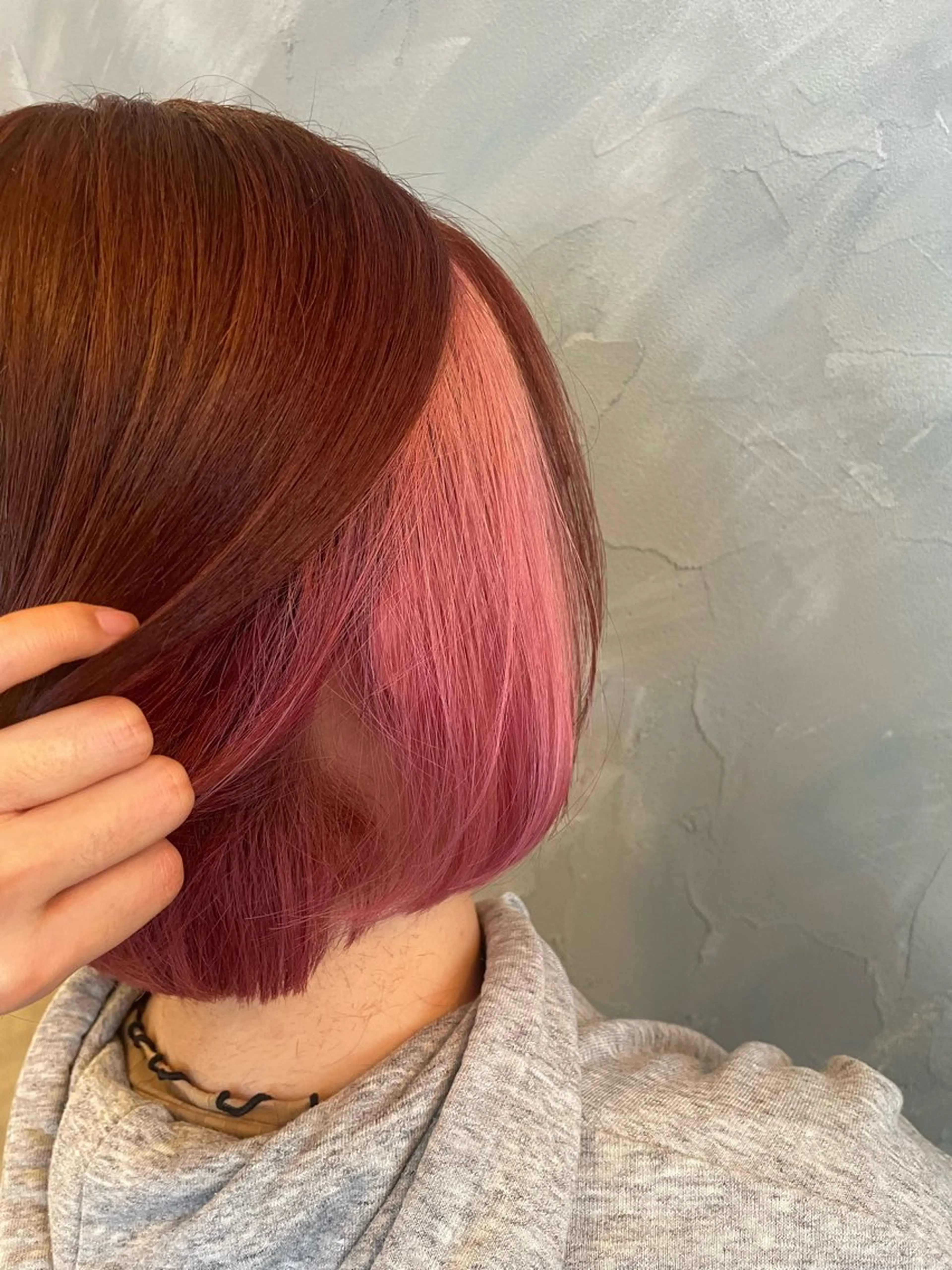 ミディアム hair make echo滿木あい花のヘアスタイル