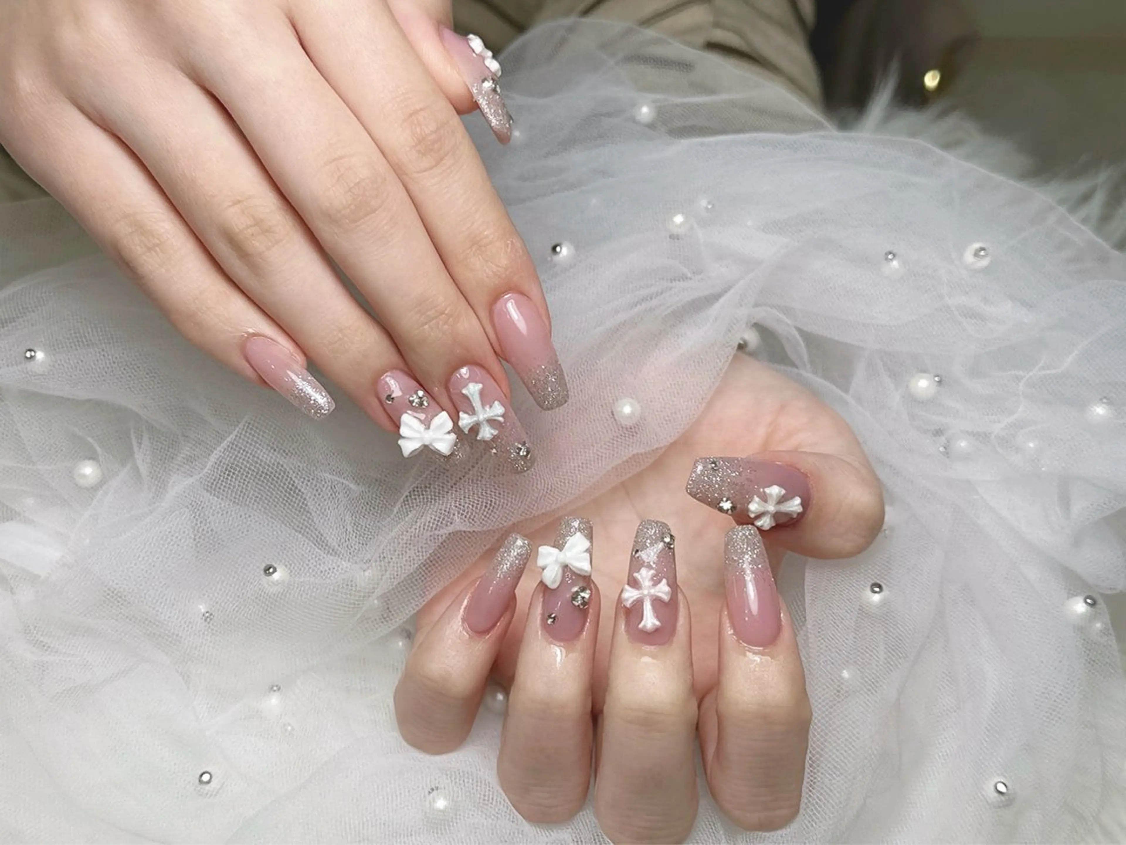 ネイル ハンドネイル 【Eclat ｴｸﾗ】nail＆beauty所属・Eclat〔ｴｸﾗ〕 MOEKA𝜗𝜚*のネイルデザイン