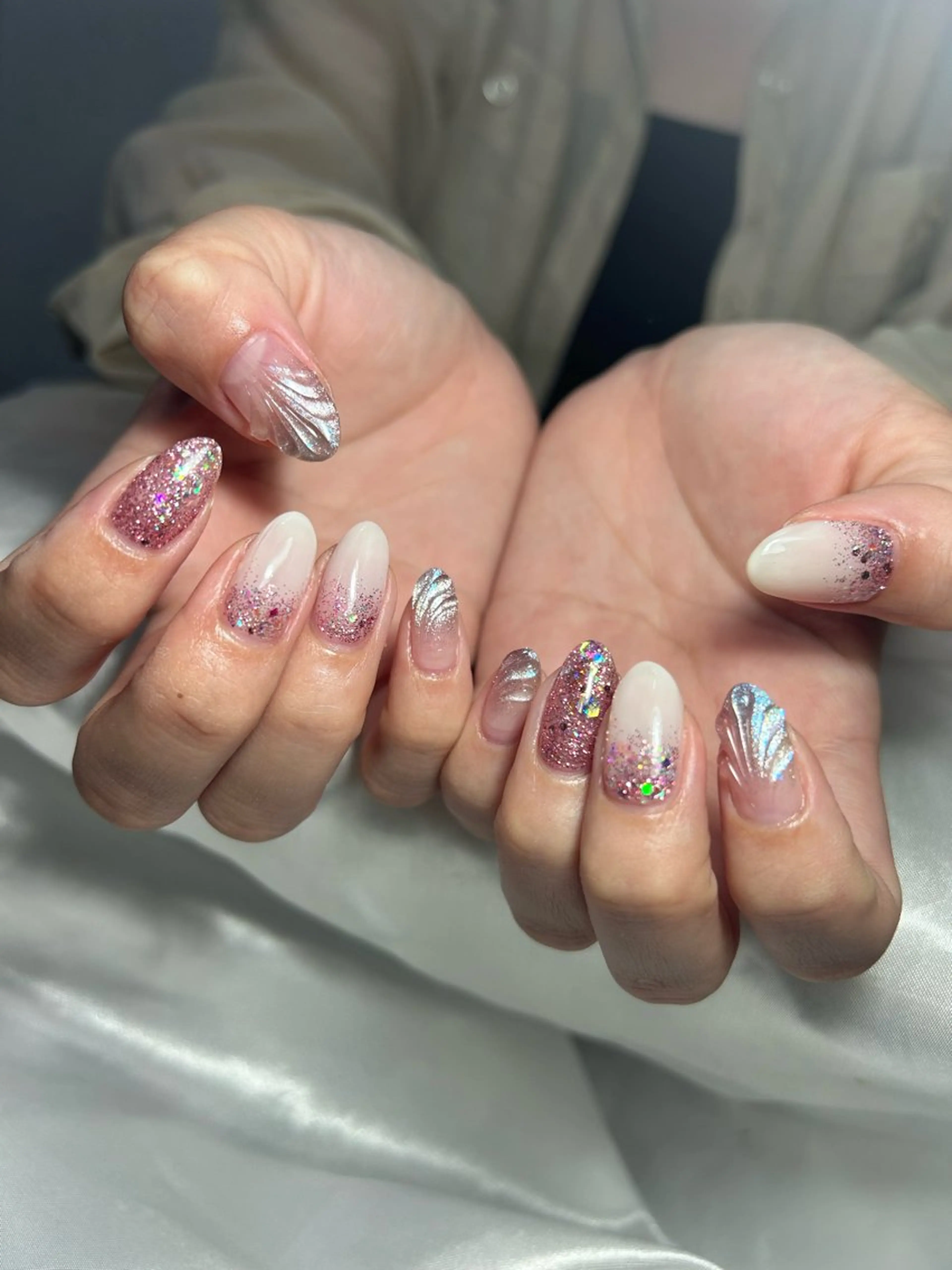 ネイル ハンドネイル nailroom‪ sb‪‪𓈒𓂂𓏸のネイルデザイン