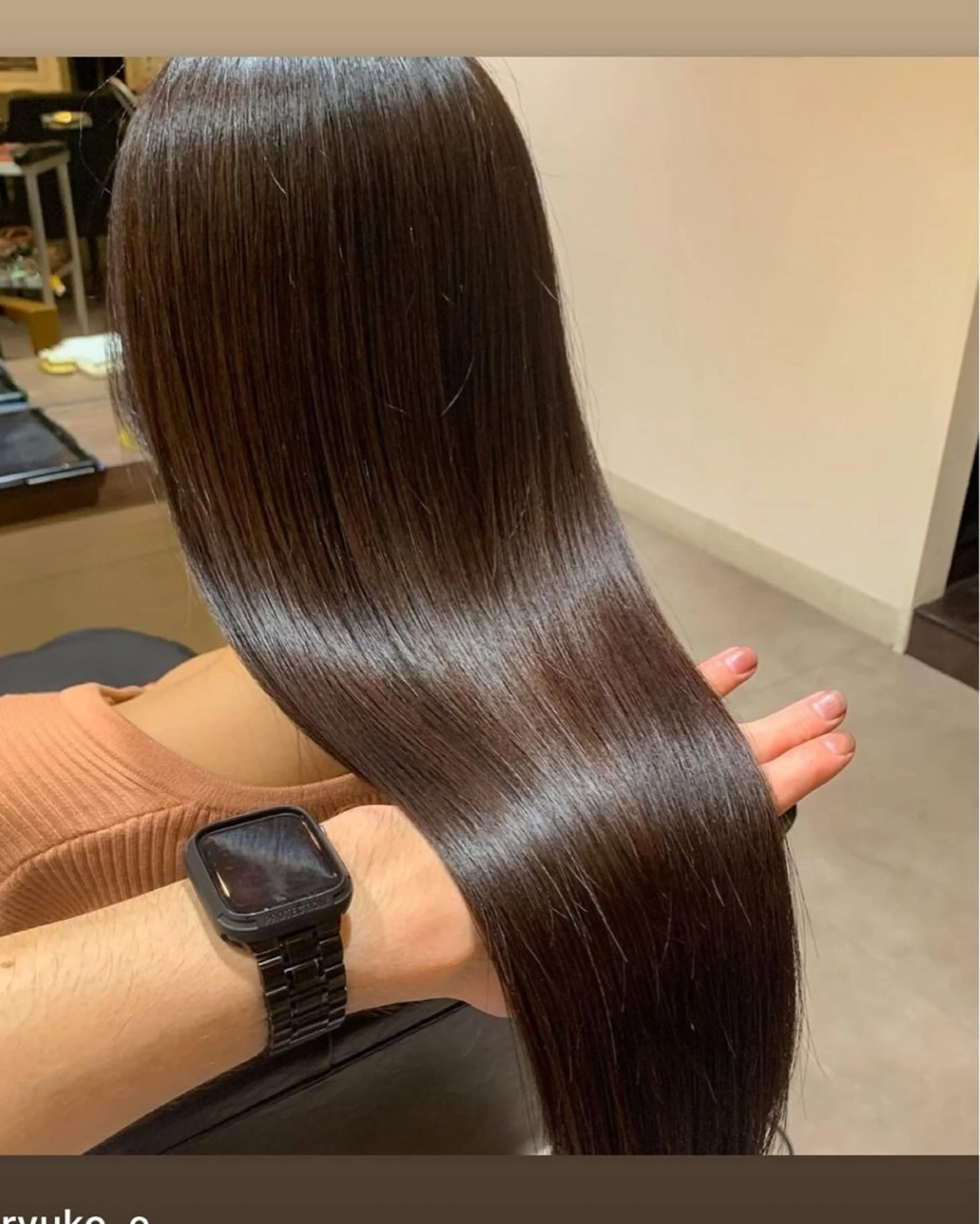 カラー hirano harukaのヘアスタイル