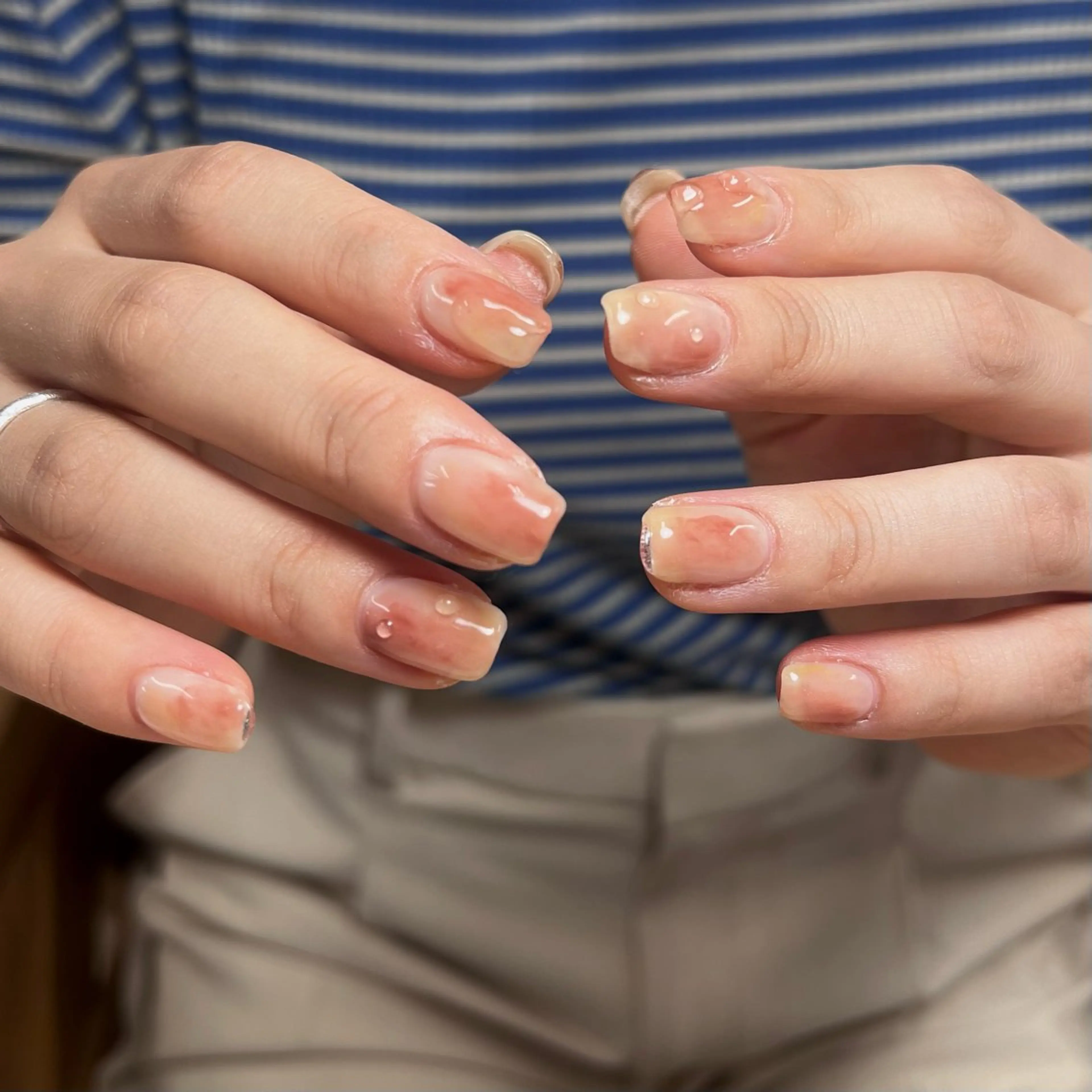 ネイル ハンドネイル nuás nailのネイルデザイン