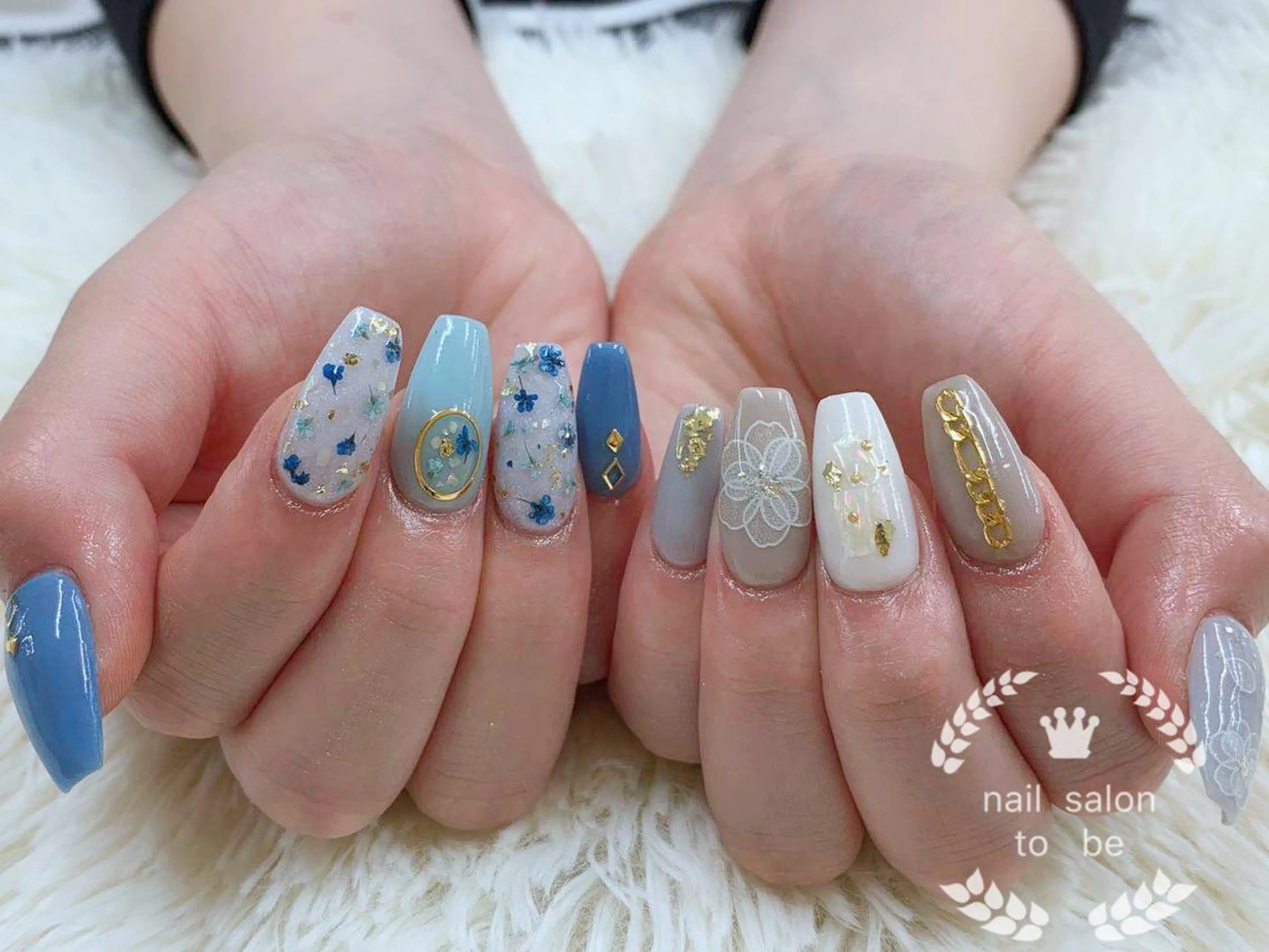 ネイル スカルプネイル Nail Salon To Beのネイルデザイン