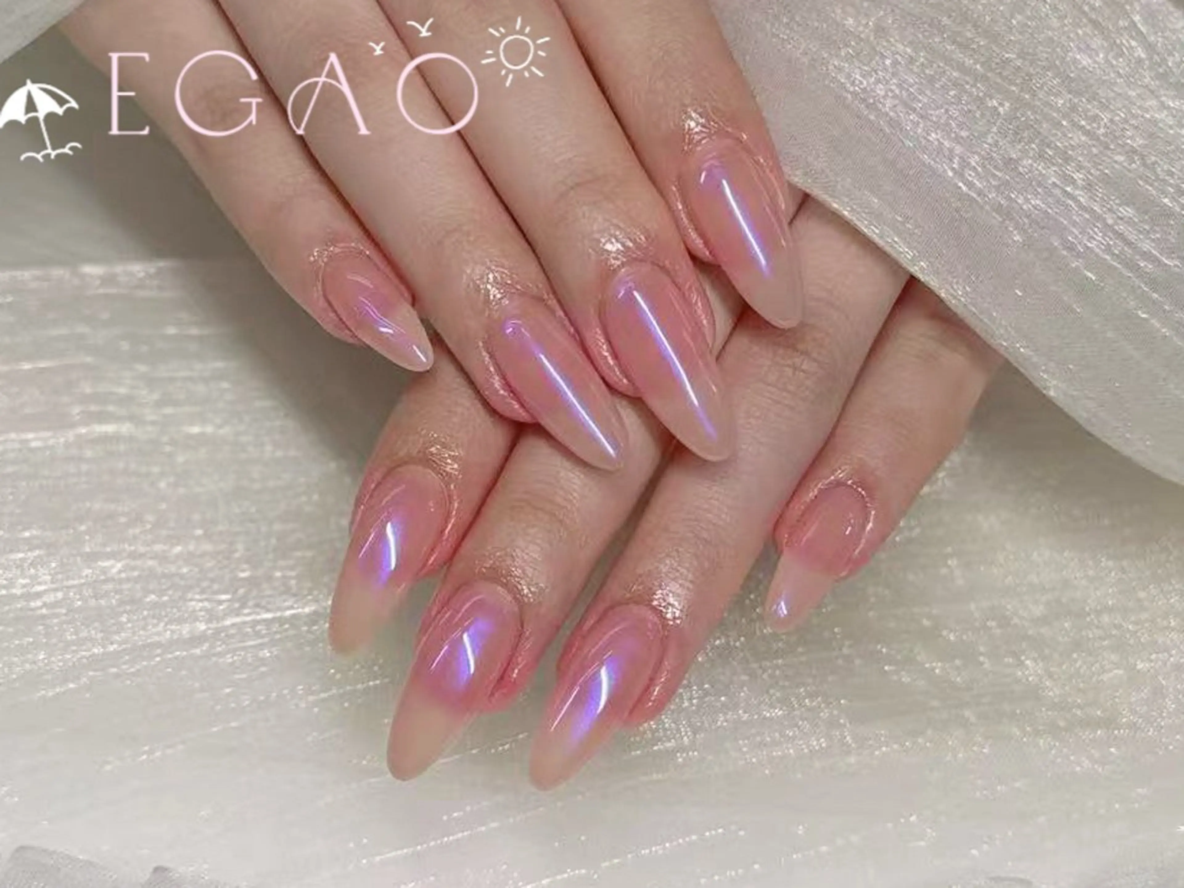 ネイル アートネイル フットネイル フレンチネイル ジェルネイル グラデーション ハンドネイル Egao Nail錦糸町店のネイルデザイン