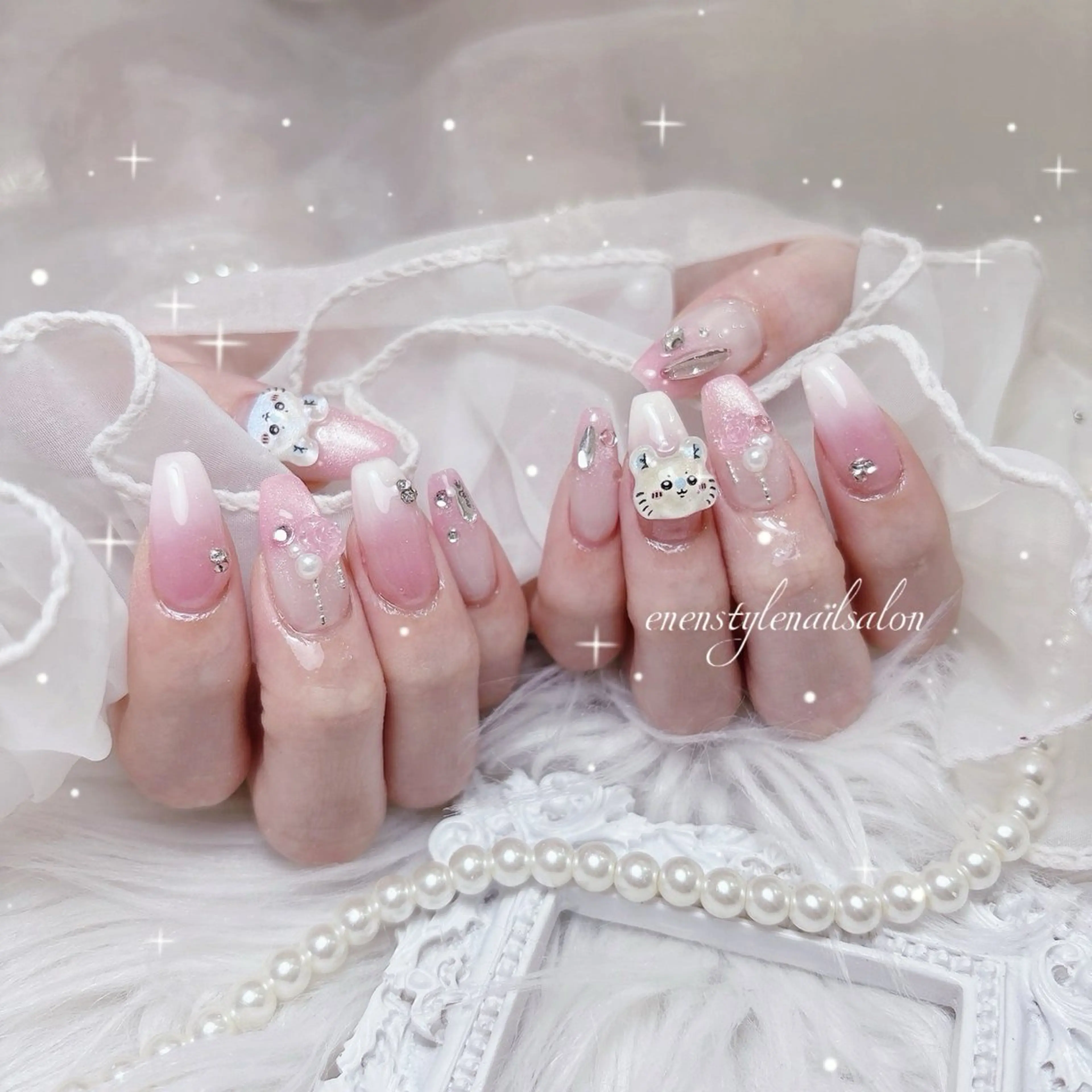 ネイル ハンドネイル 🐾enen style 🐾のネイルデザイン