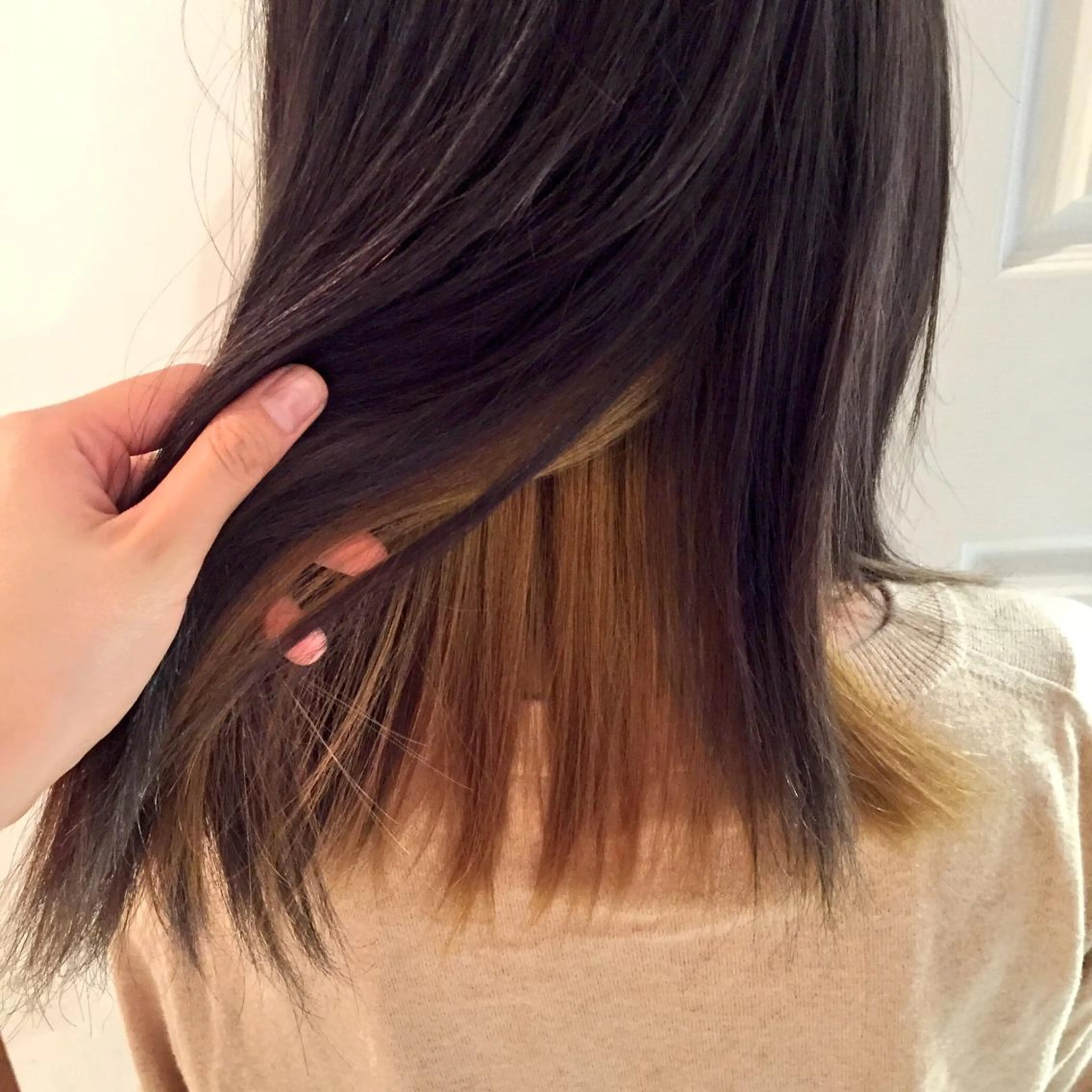 セミロング カラー 🐝 hachi🐝のヘアスタイル