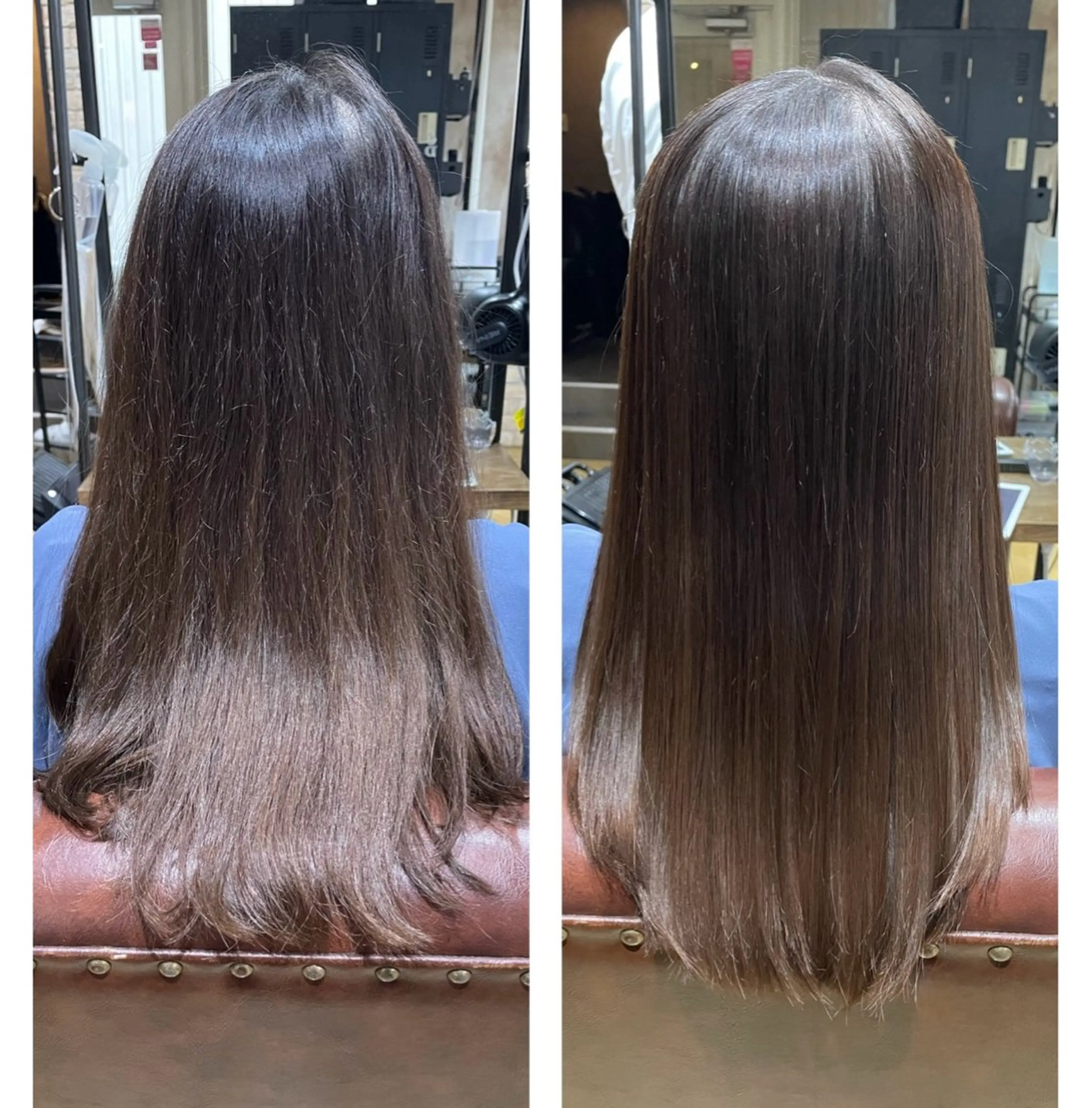 ロング 縮毛矯正 MIKU ナチュラルヘア✂️✨のヘアスタイル