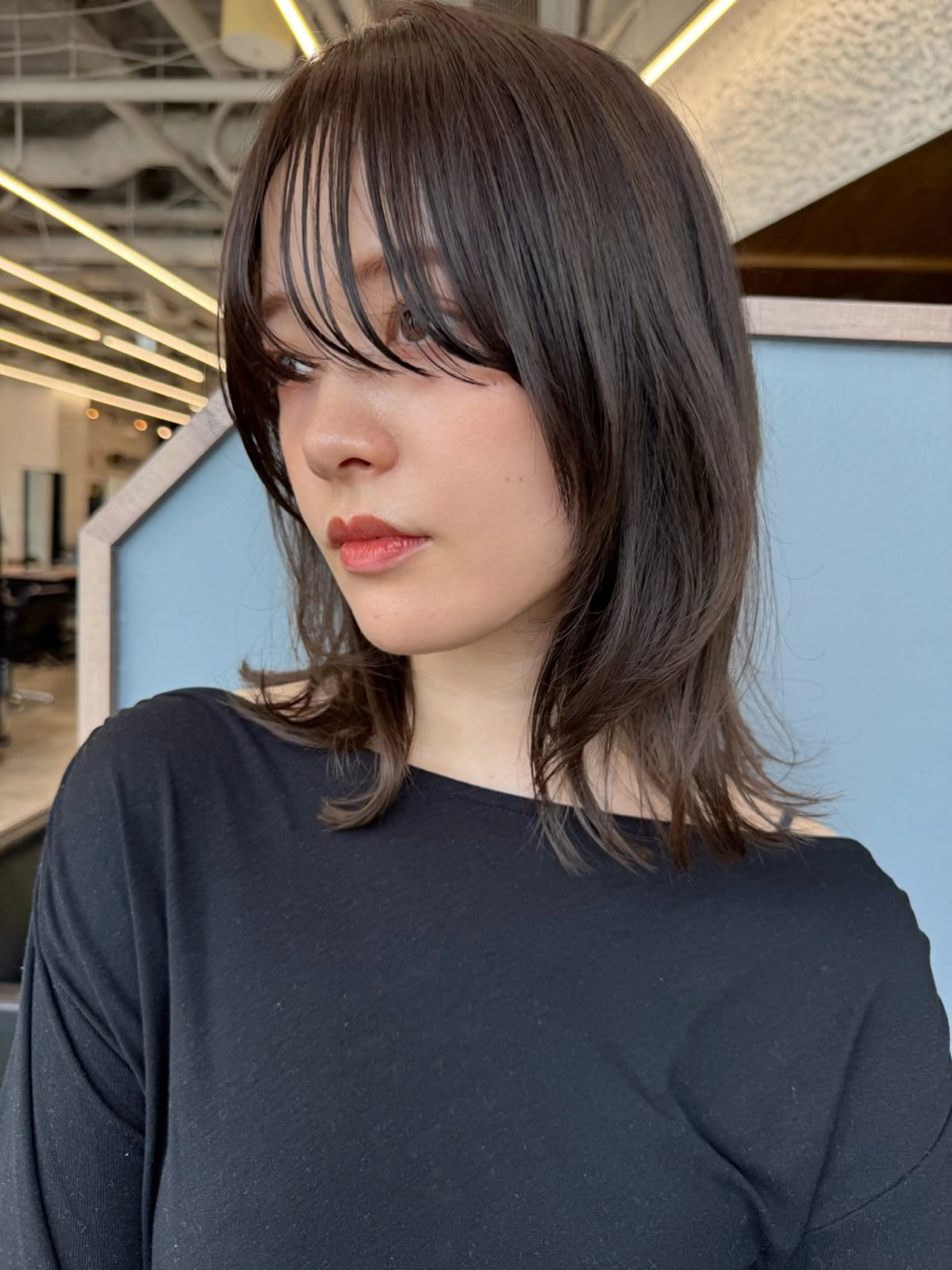 ミディアム 艶髪/レイヤー/ 垢抜け🩵/MARIのヘアスタイル
