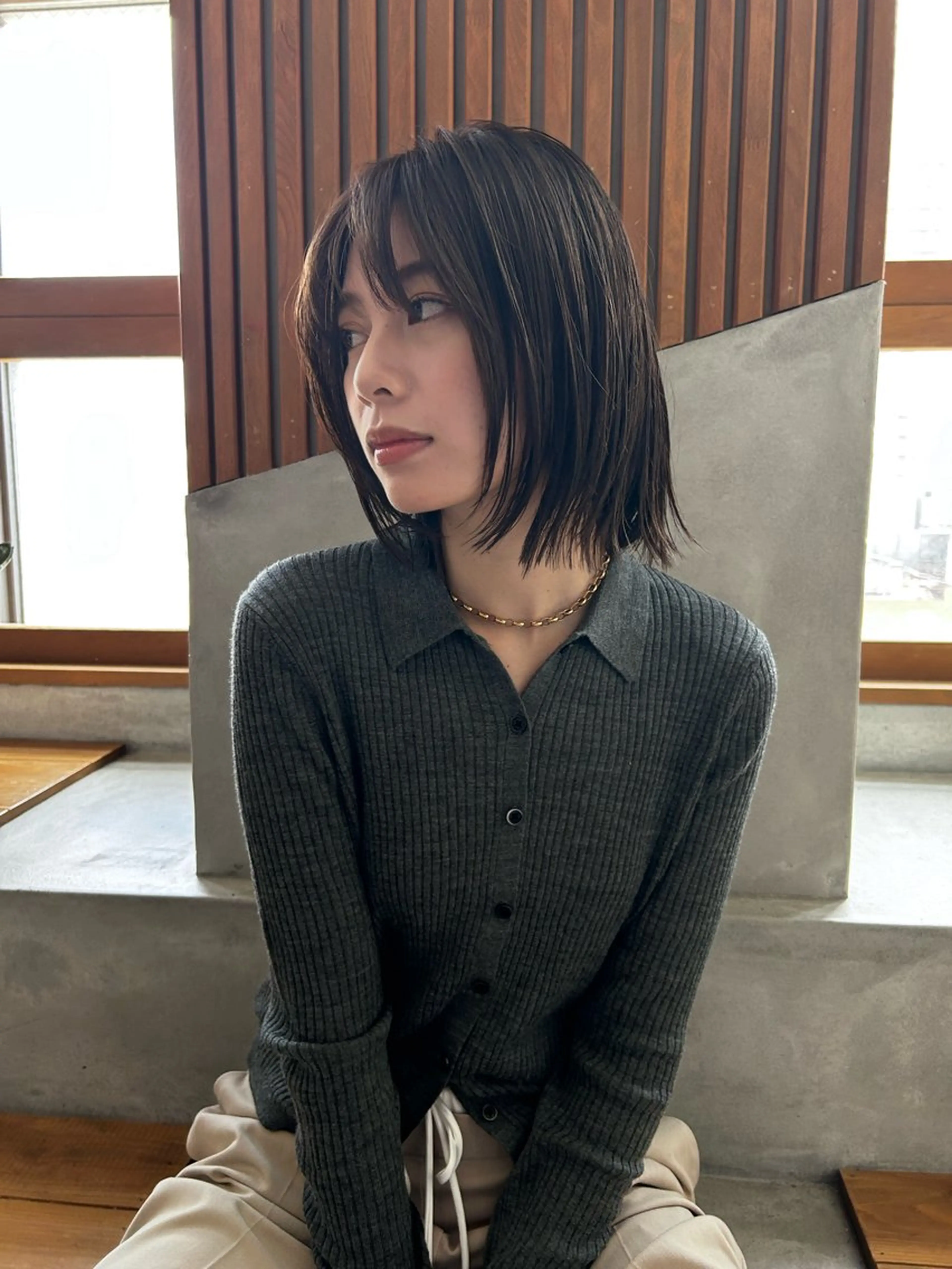 カラー ベージュカラー 透明感カラー オリーブベージュ ♡ktwoかな /透明感カラーのヘアスタイル