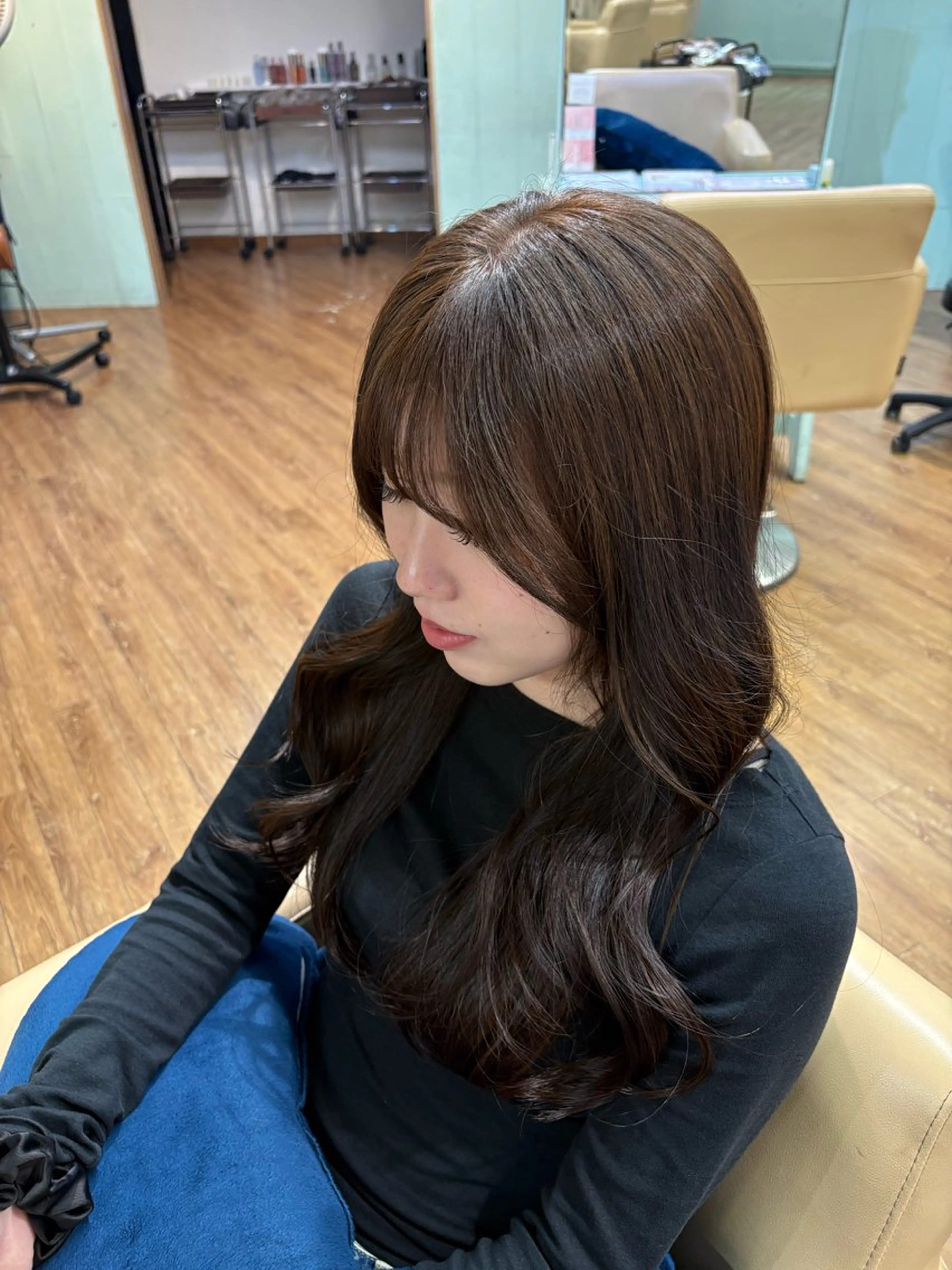 カラー Nagasaka Yuaのヘアスタイル