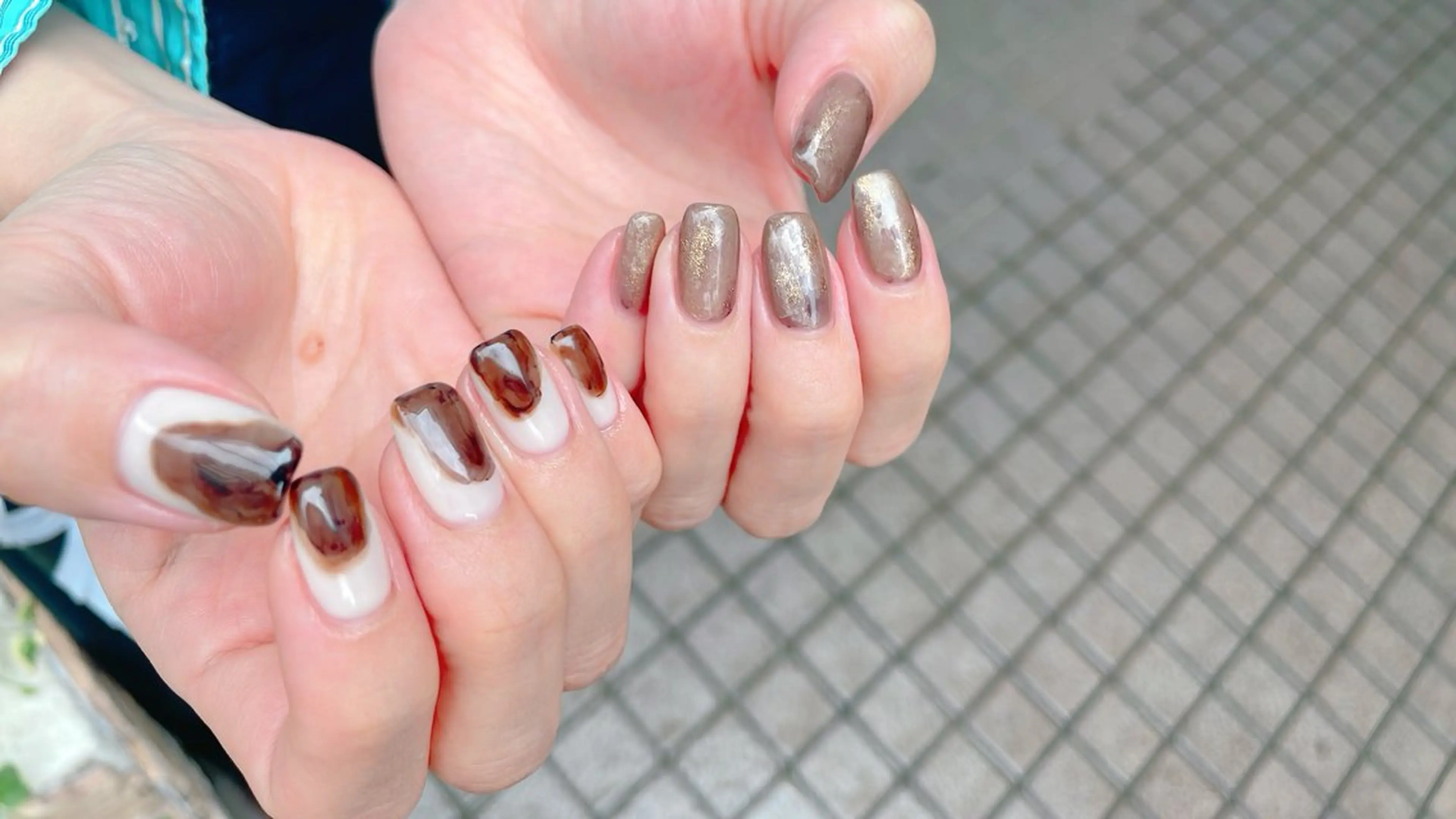 ネイル ジェルネイル ニュアンスネイル パラジェル 冬ネイル ハンドネイル nailroom  OHANA所属・nailroom OHANA🌴のネイルデザイン