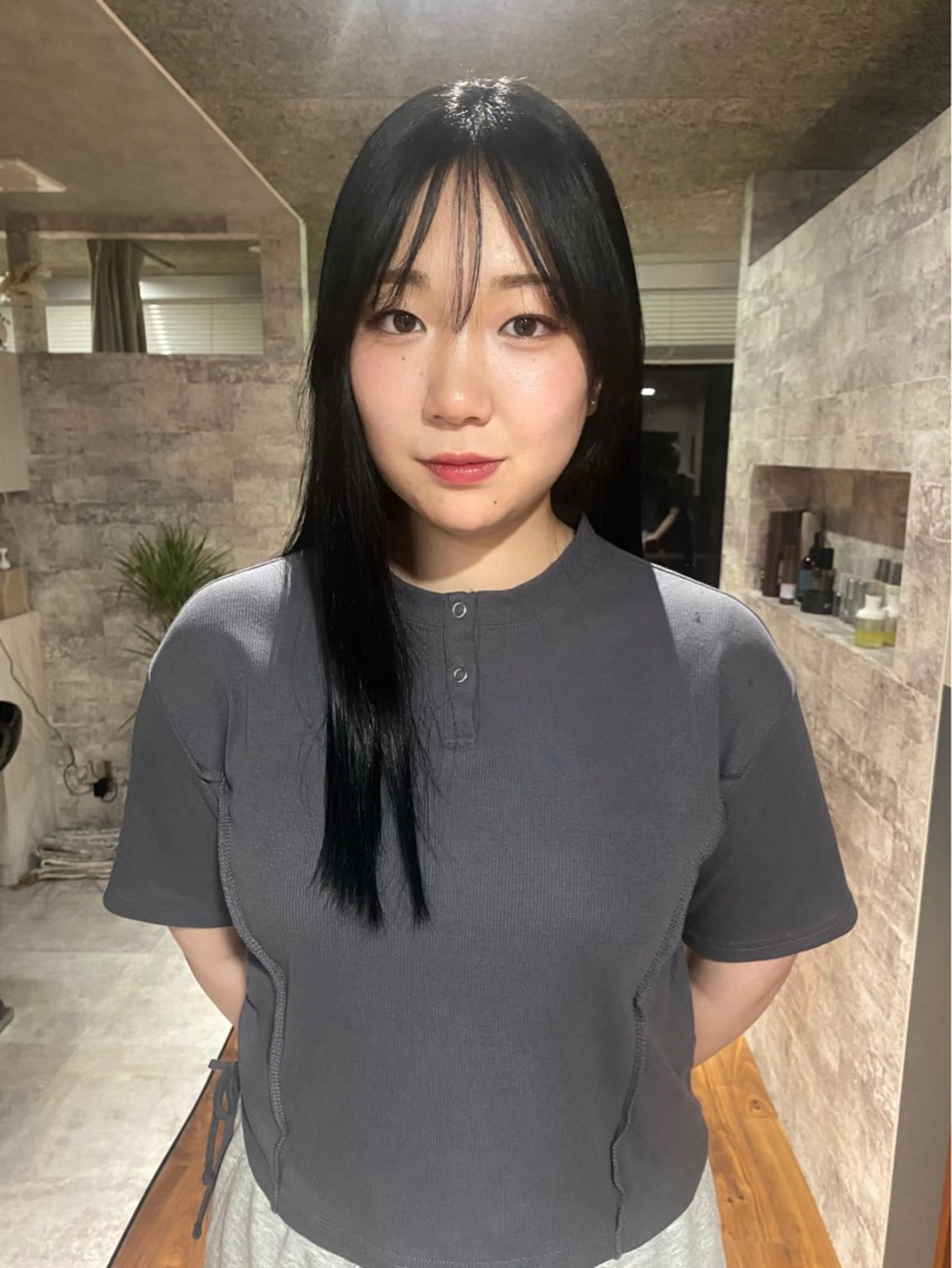 ロング カラー カット ヘアカラー トリートメント mai / linoah˚✧のヘアスタイル