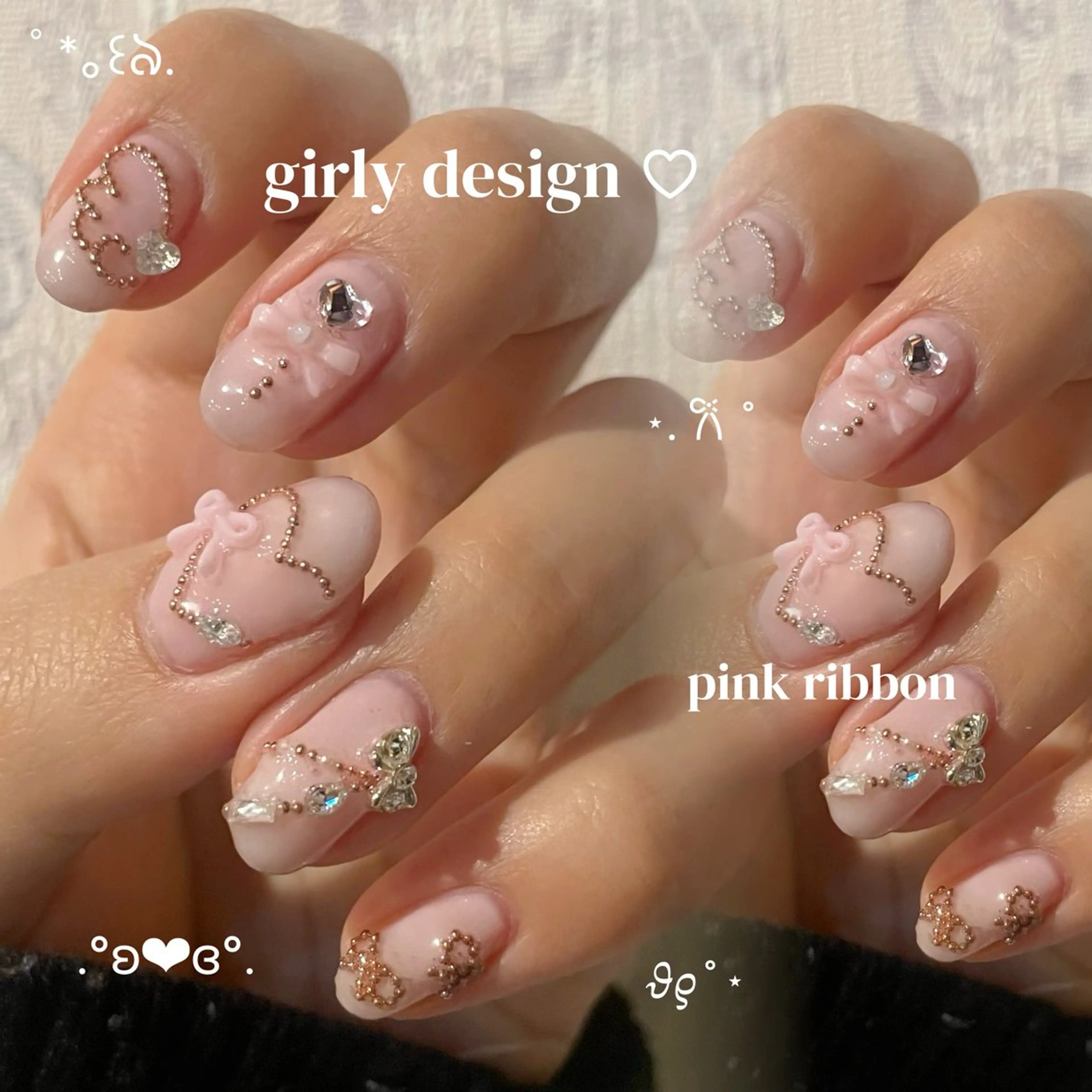 ネイル キラキラネイル 持ち込み ハンドネイル mao lilu/高崎のネイルデザイン