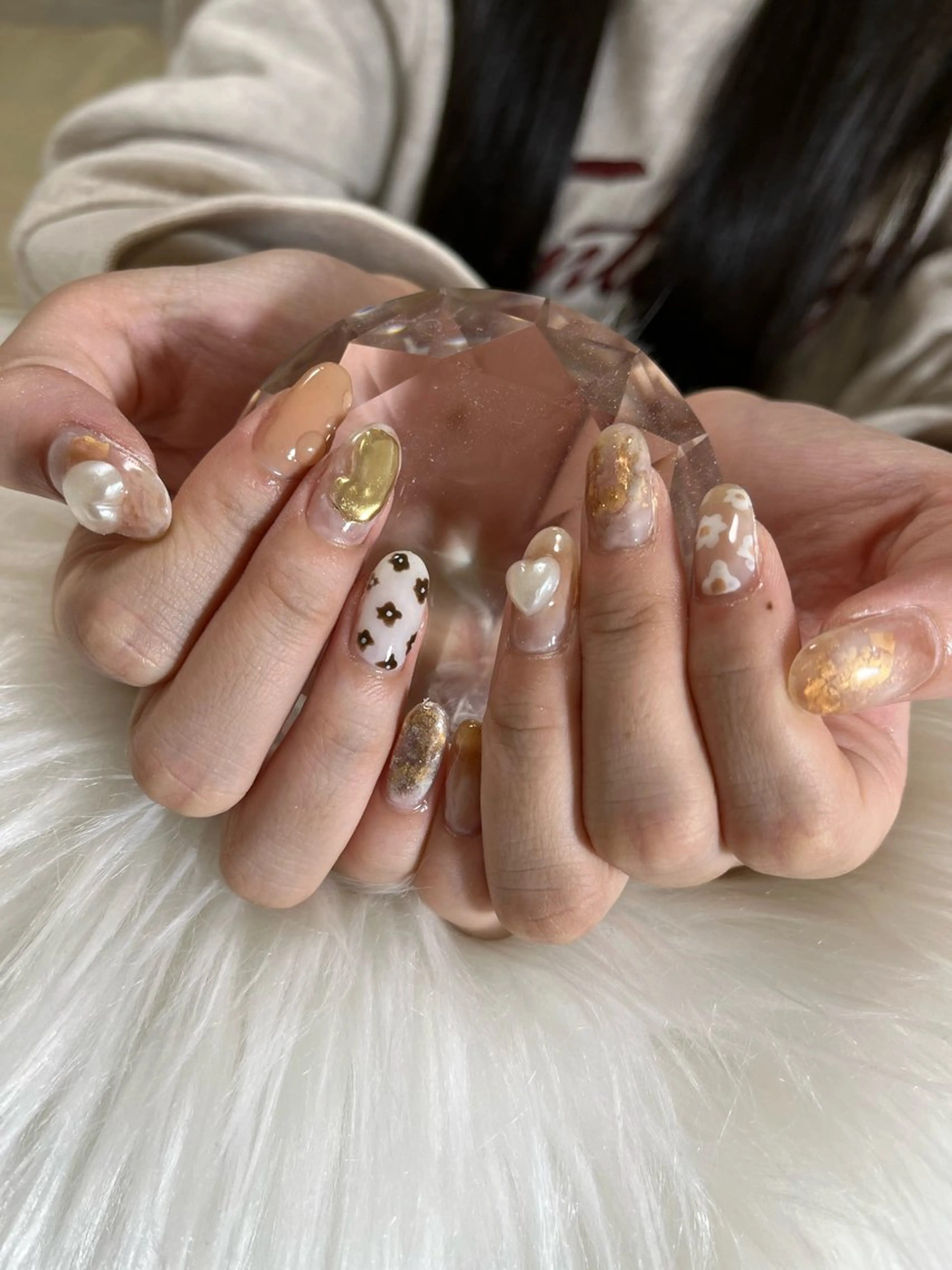 ネイル アートネイル 春ネイル renard所属・nailsalon Renardkのネイルデザイン
