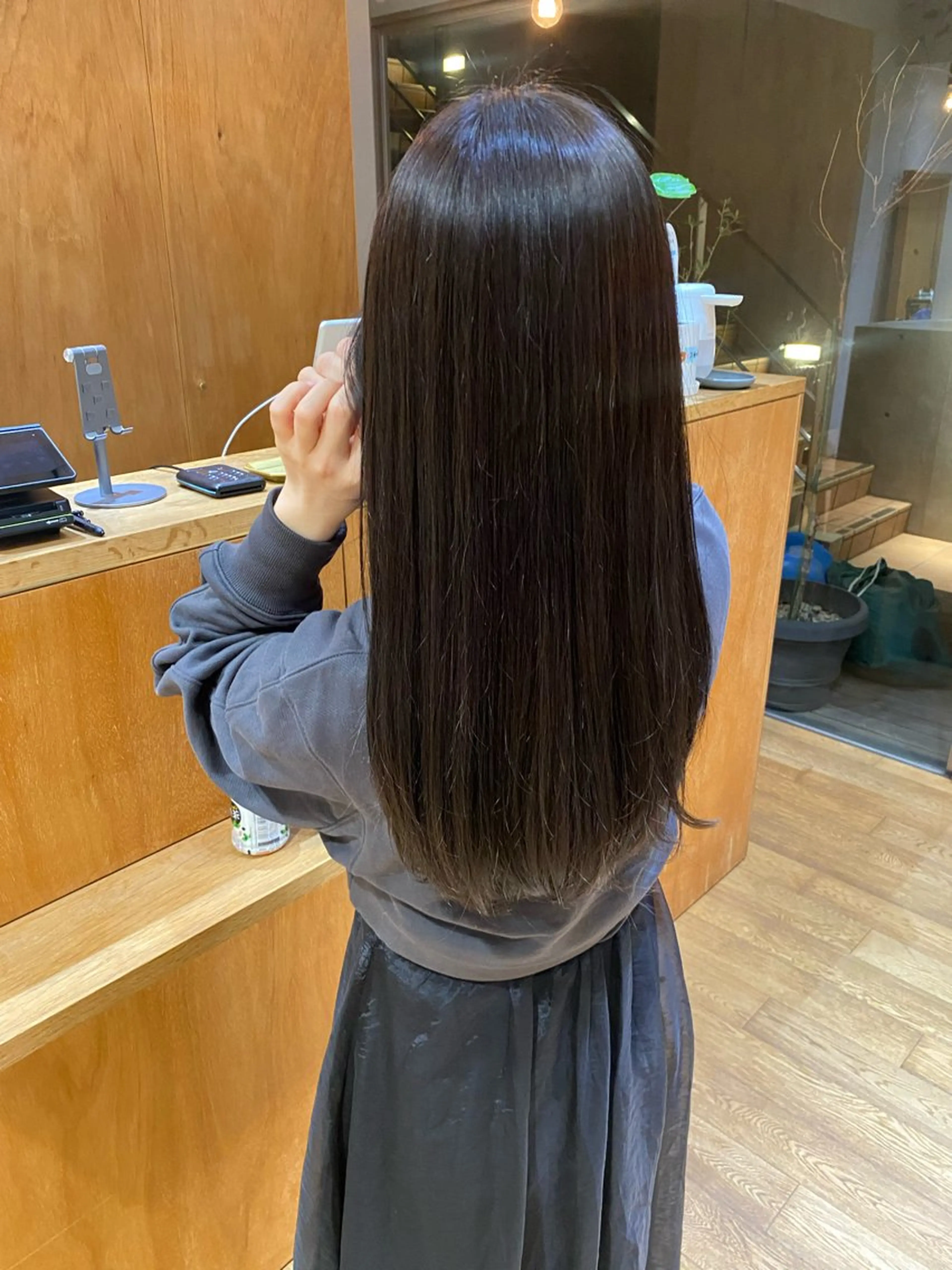 セミロング カラー 🎗️【ヘアセット 美眉】吉川玲🎗️のヘアスタイル