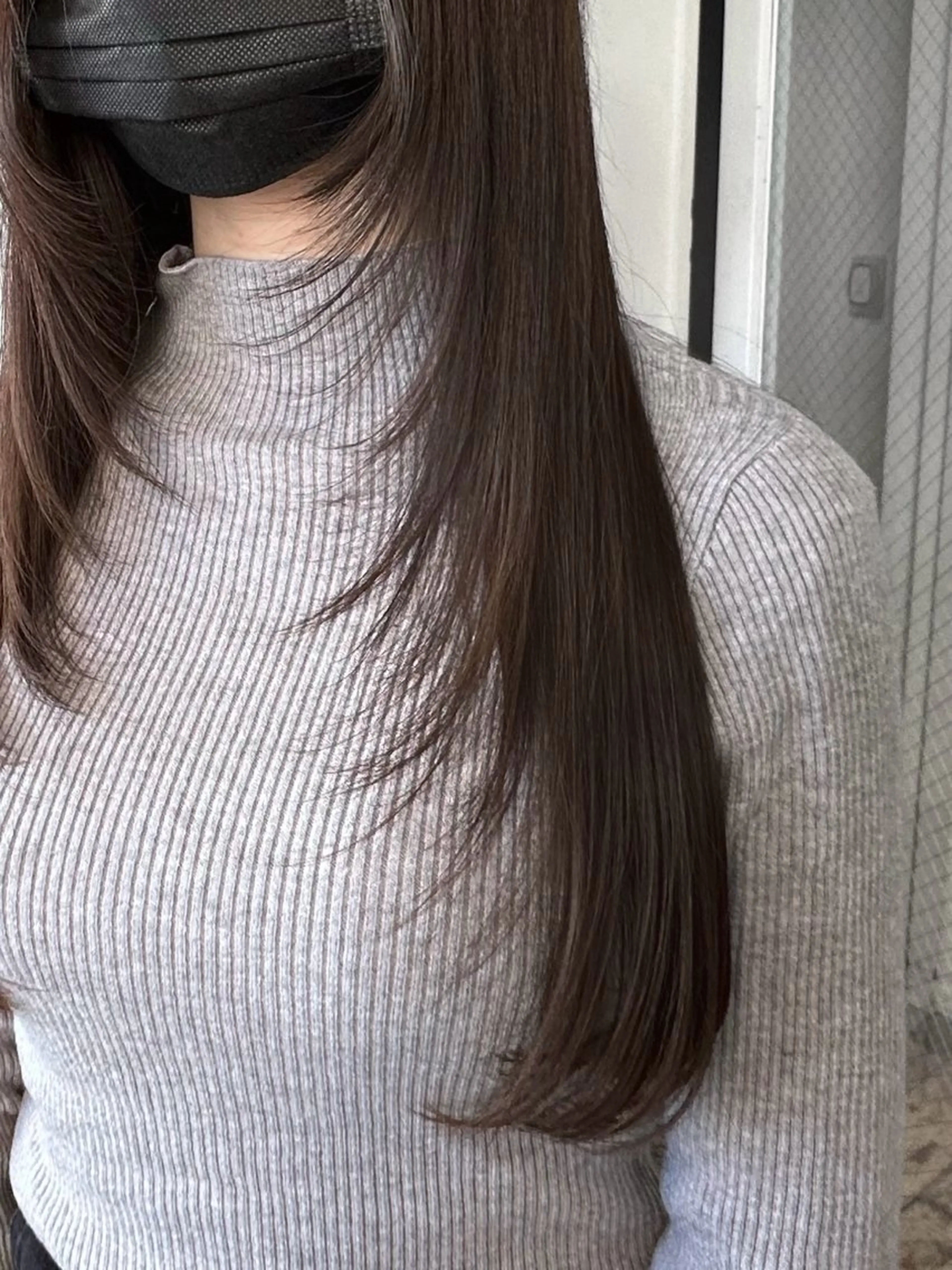 ロング カラー 顔まわりレイヤー 顔周りカット ハイレイヤー レイヤーカット 髪質改善・艶髪カラー 🌷miku🌷のヘアスタイル