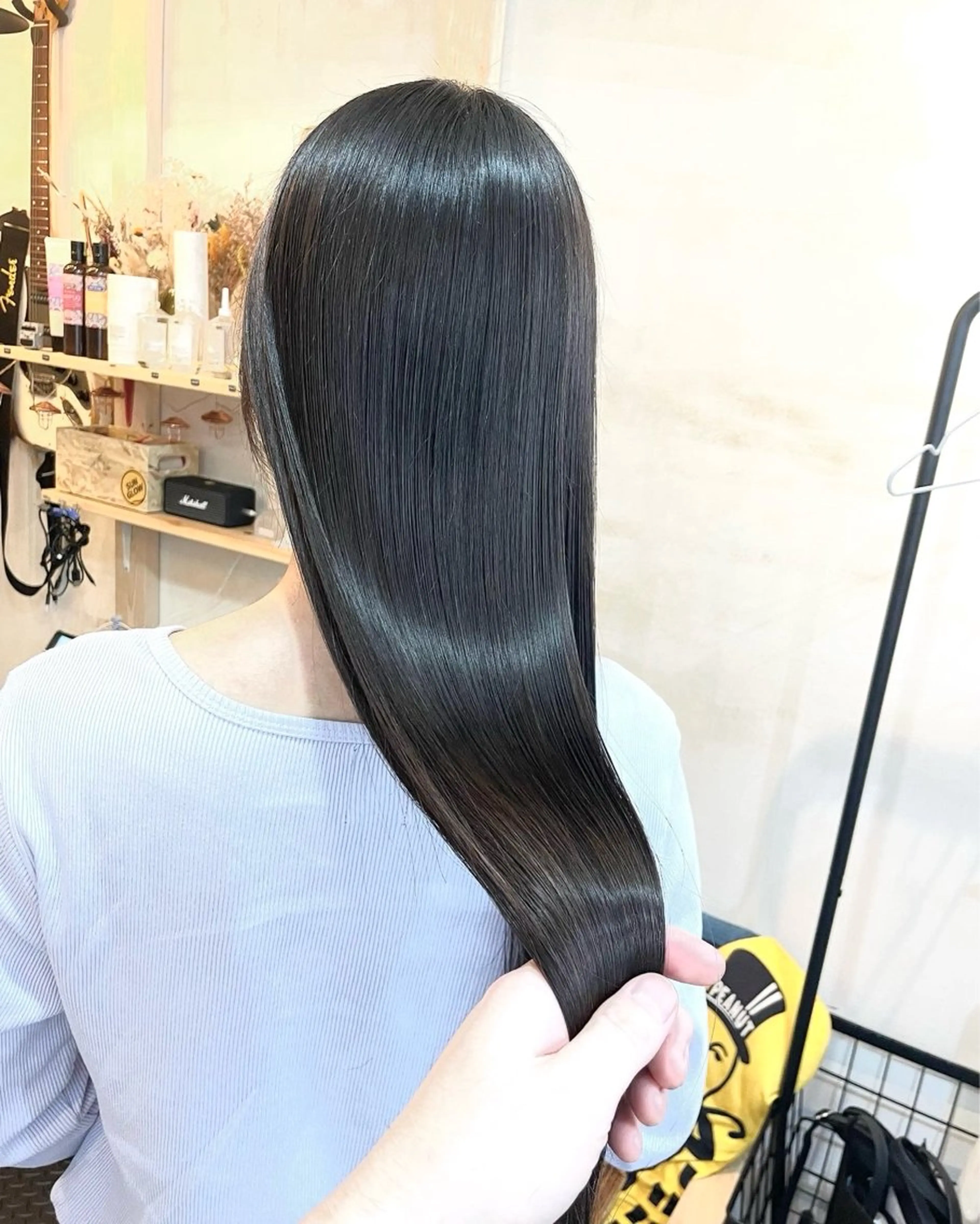 ロング カラー 髪質改善 トリートメント 水素トリートメント／ 髪質改善/ナカノメのヘアスタイル