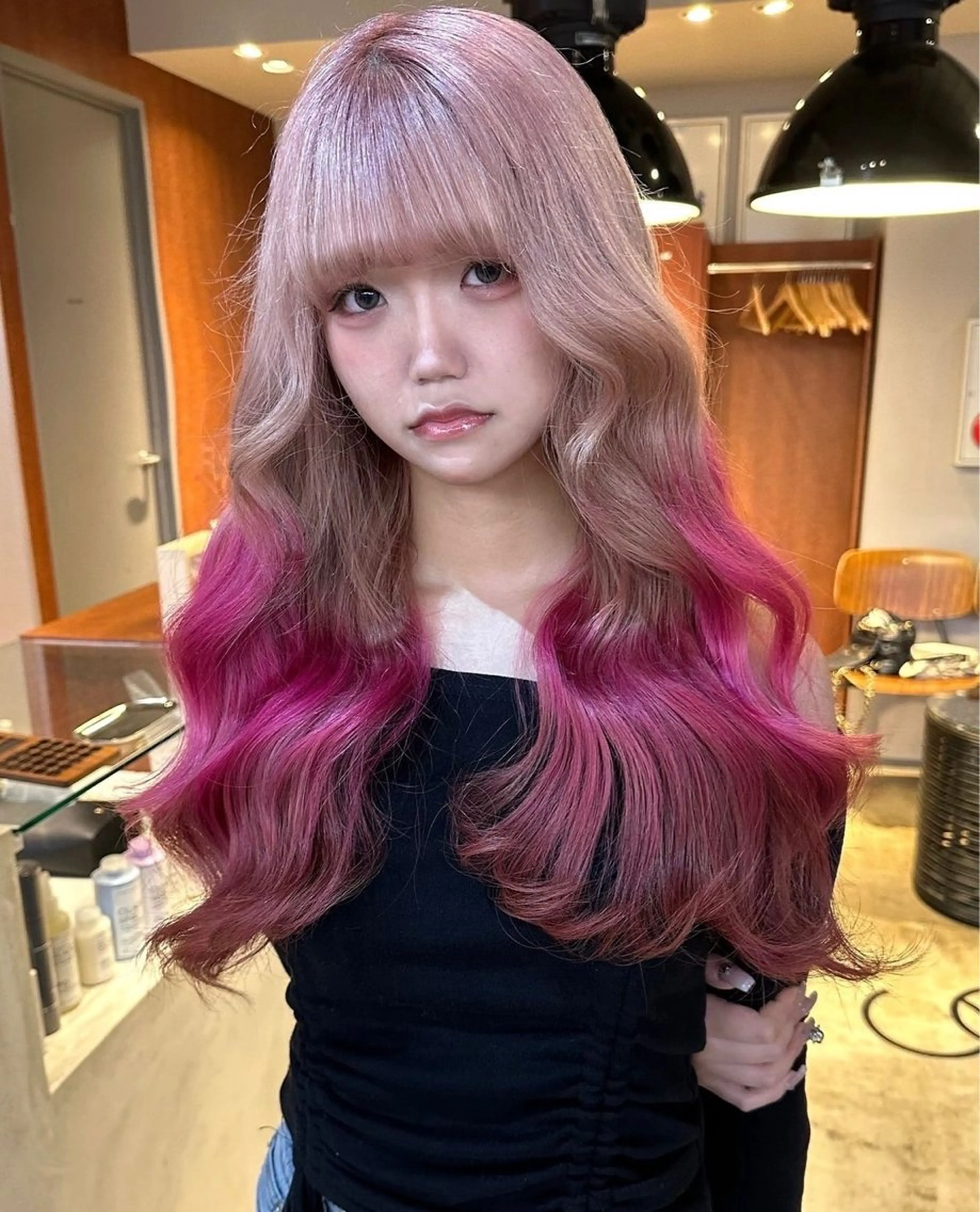 ロング カラー 大阪ハイトーン /MYUUのヘアスタイル