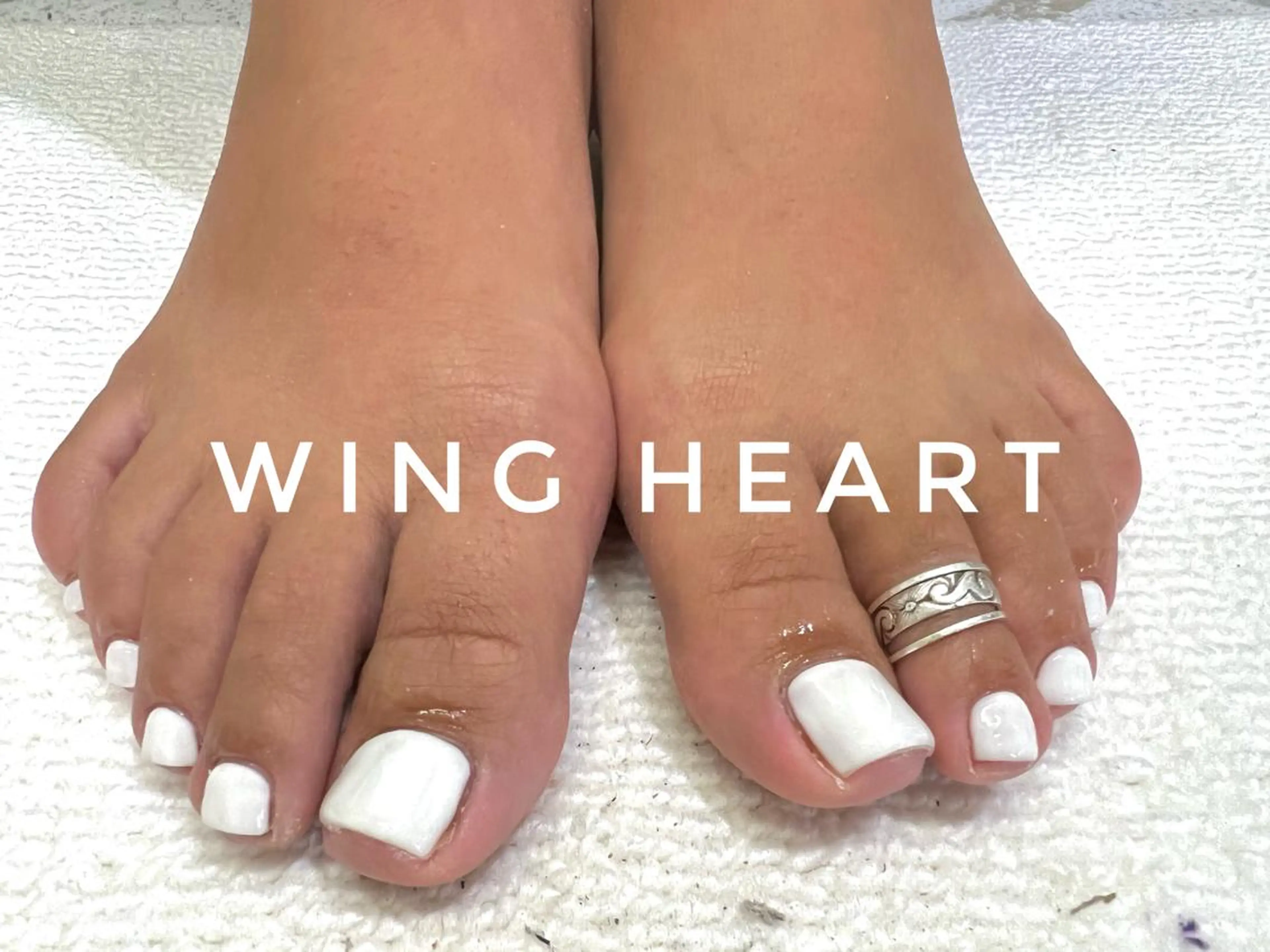 【フット】ワンカラーの写真