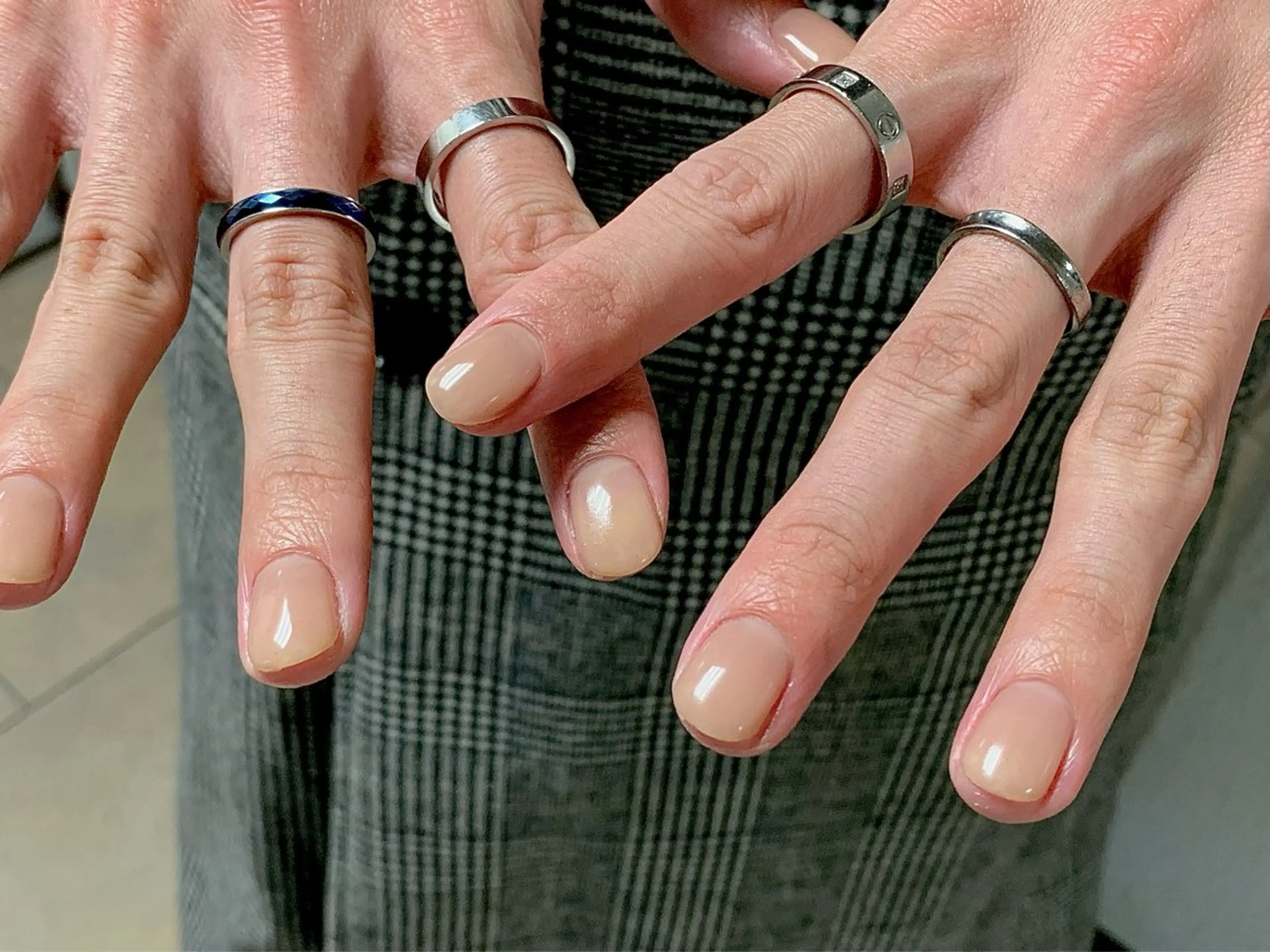 【オフ無し】メンズ⭐️ハンドワンカラー4460の写真