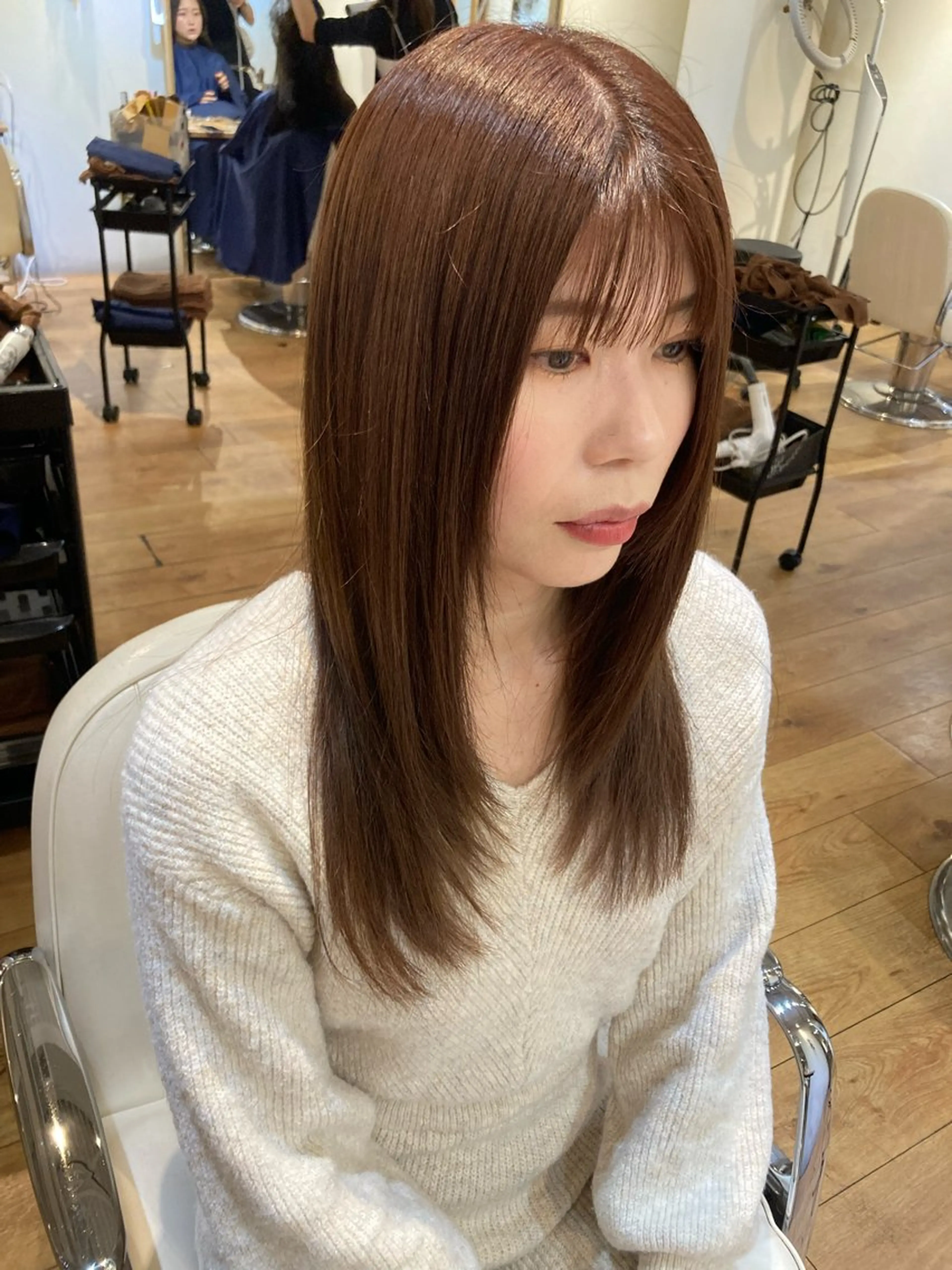 セミロング NEWI 京橋 京橋【tomomi】のヘアスタイル