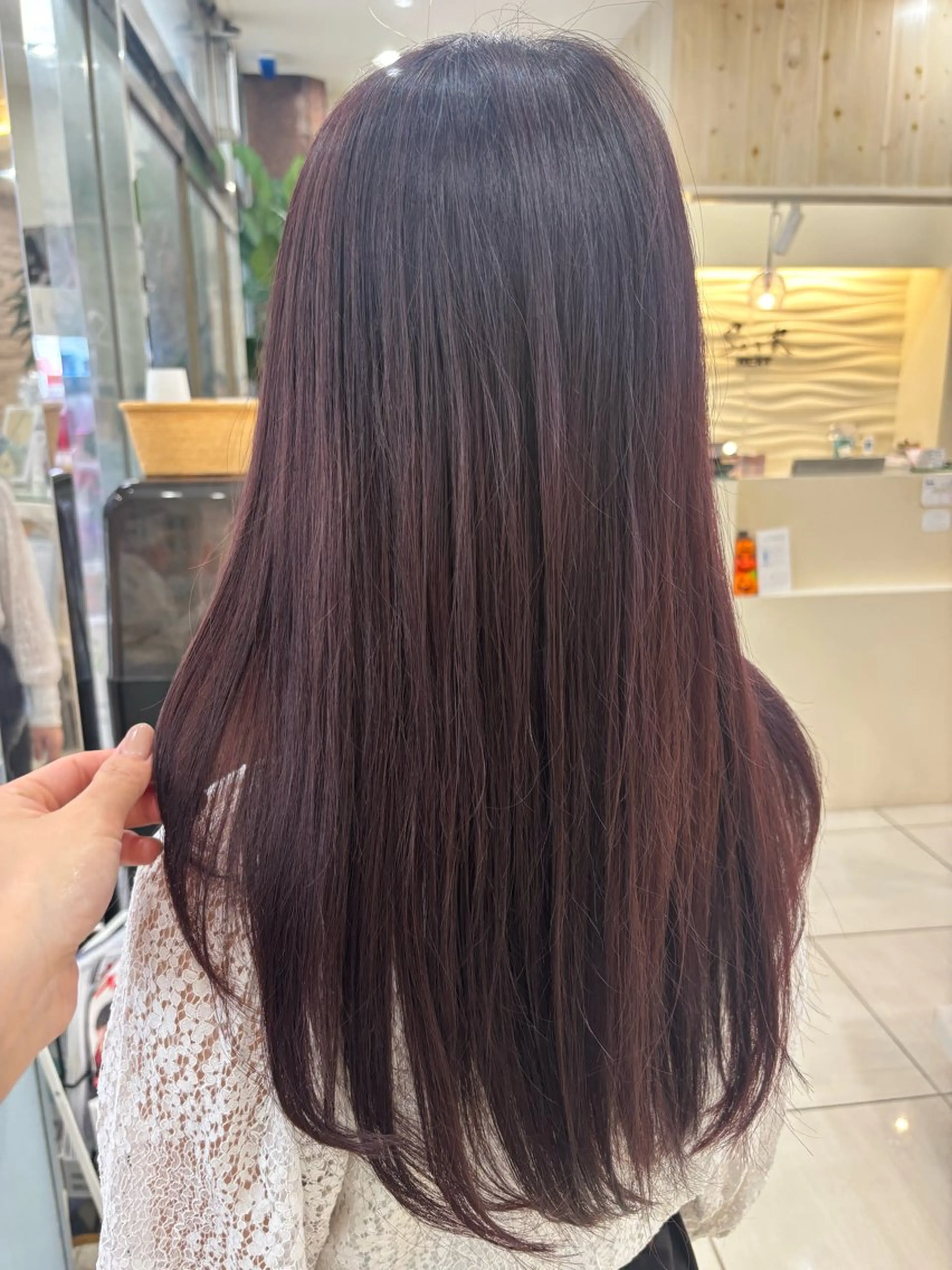 ロング カラー ブリーチ ブリーチなしカラー カット ヘアカラー 田野倉NEXT店 美髪ニストのヘアスタイル